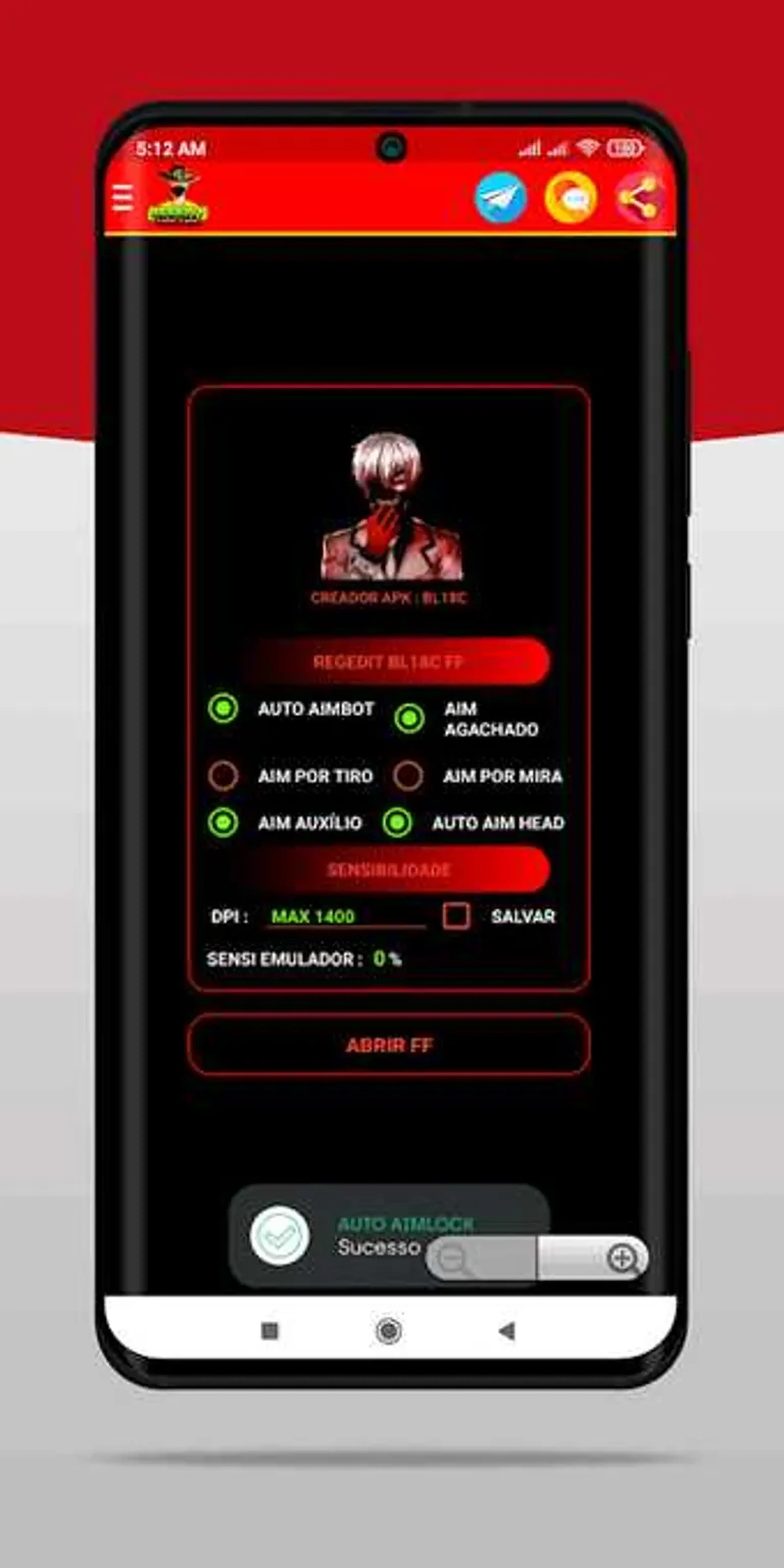 regedt vip 74% HS imagem