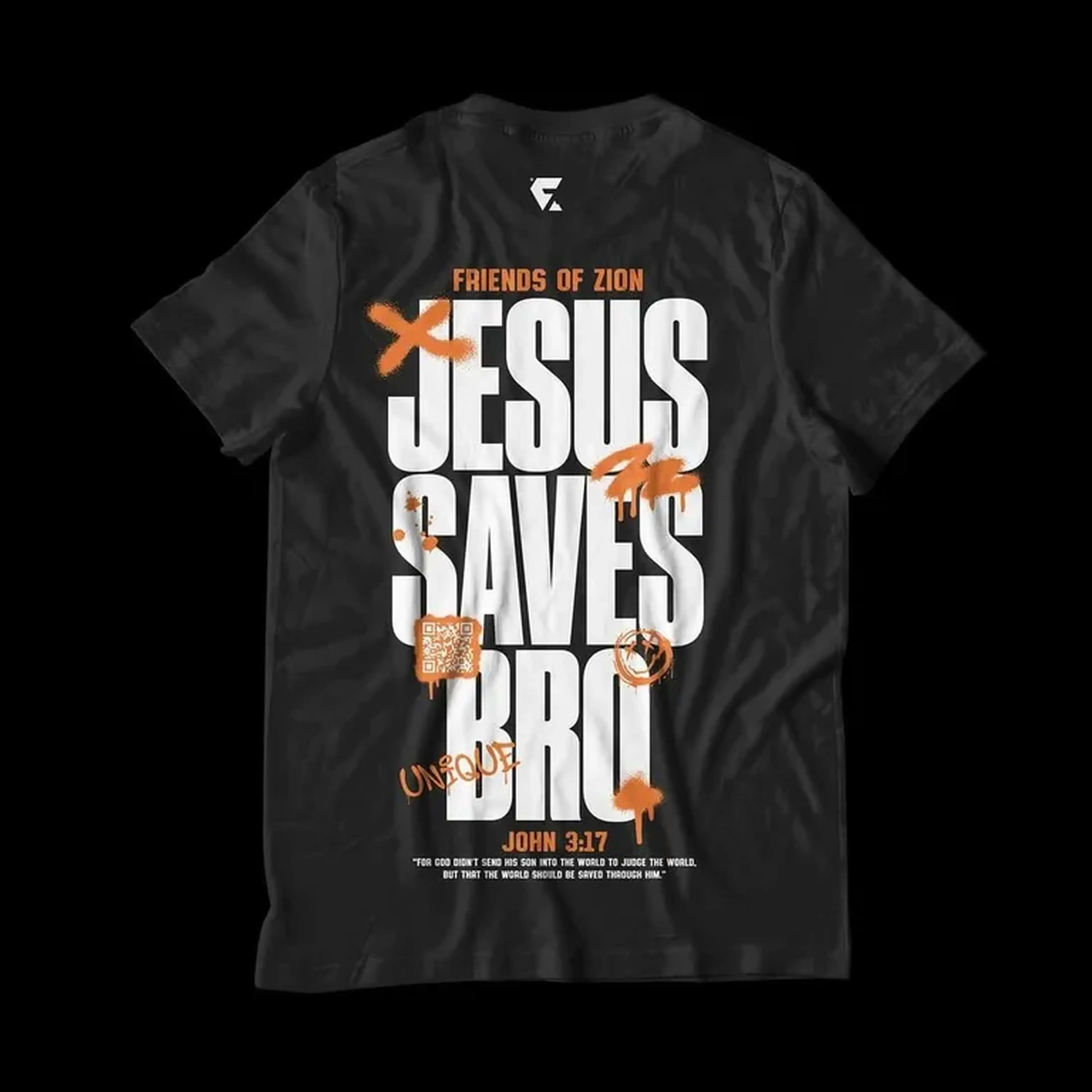 Camiseta Streetwear Jesus Saves Bro imagem
