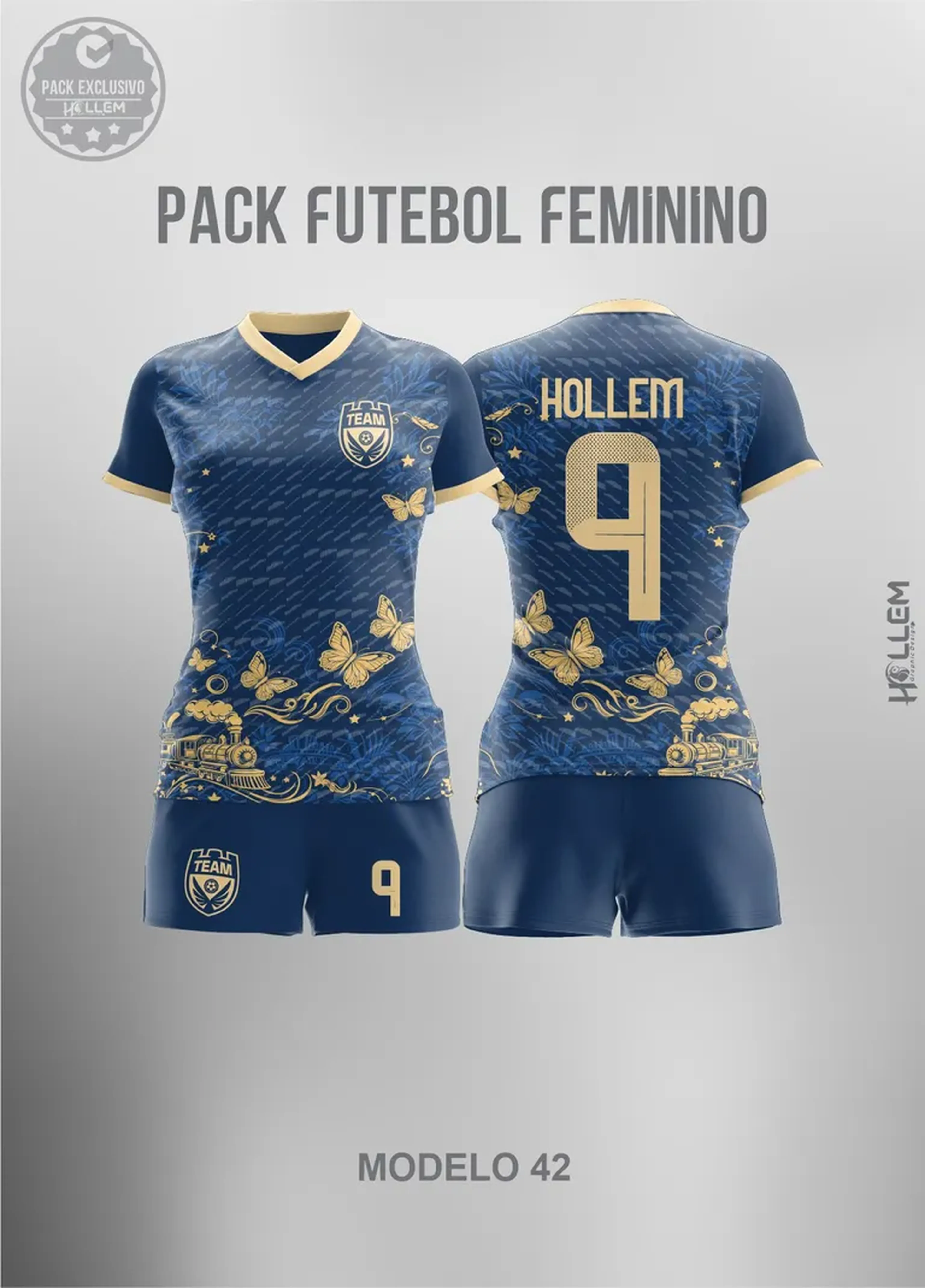 Texura Futebol feminino MOD42 imagem