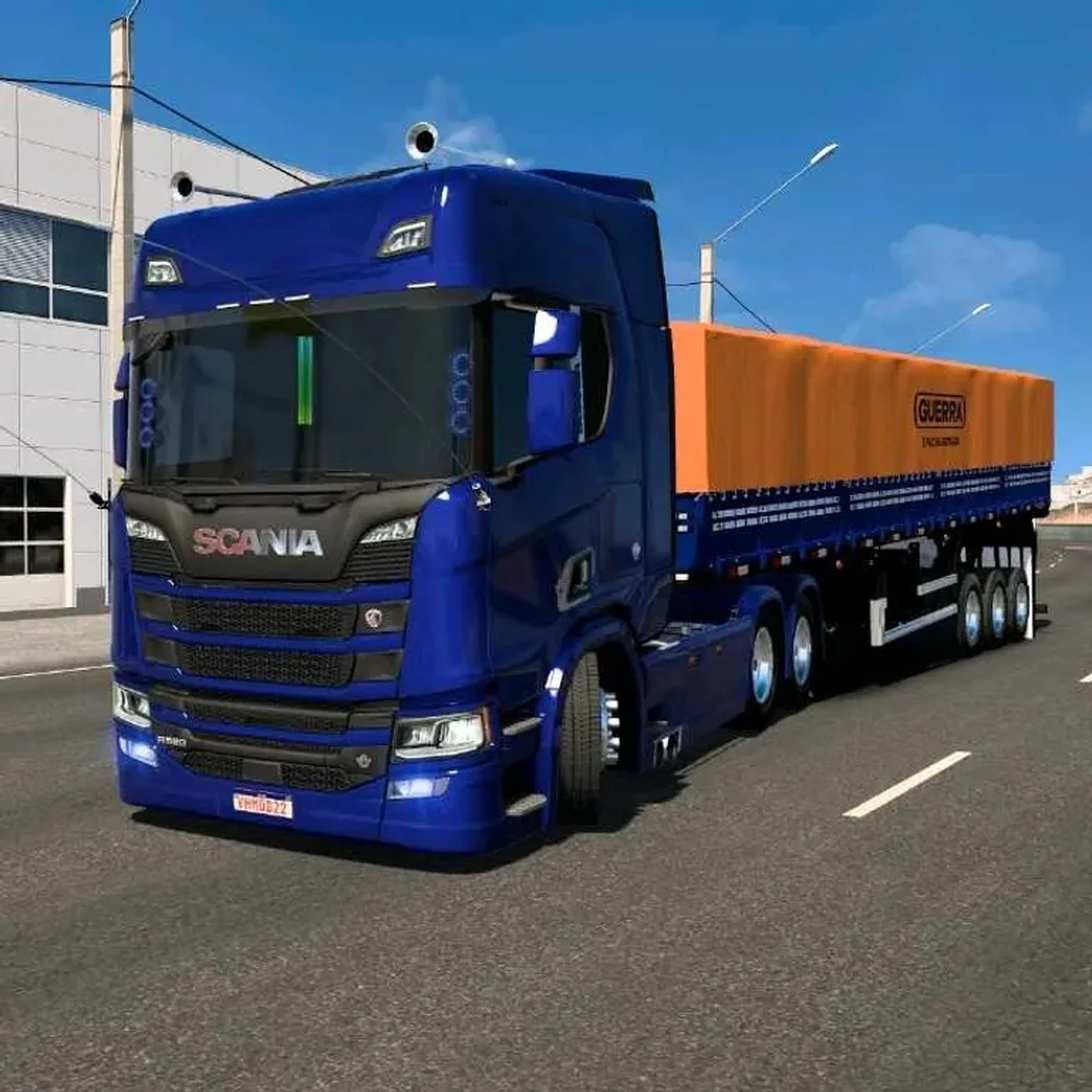Conjunto Scania R NTG + Guerra Quarto Eixo imagem