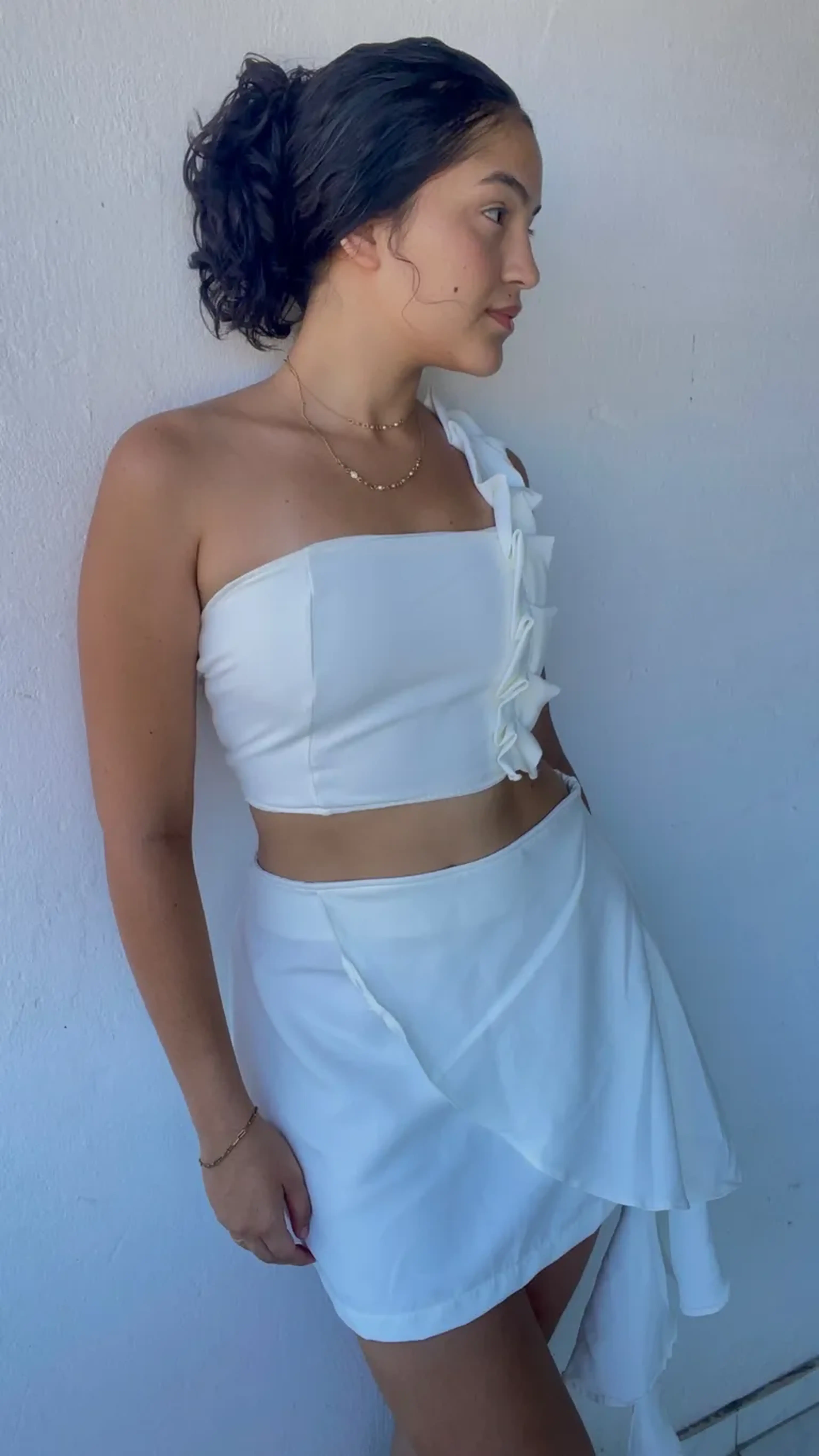 Conjunto Evelin Branco imagem