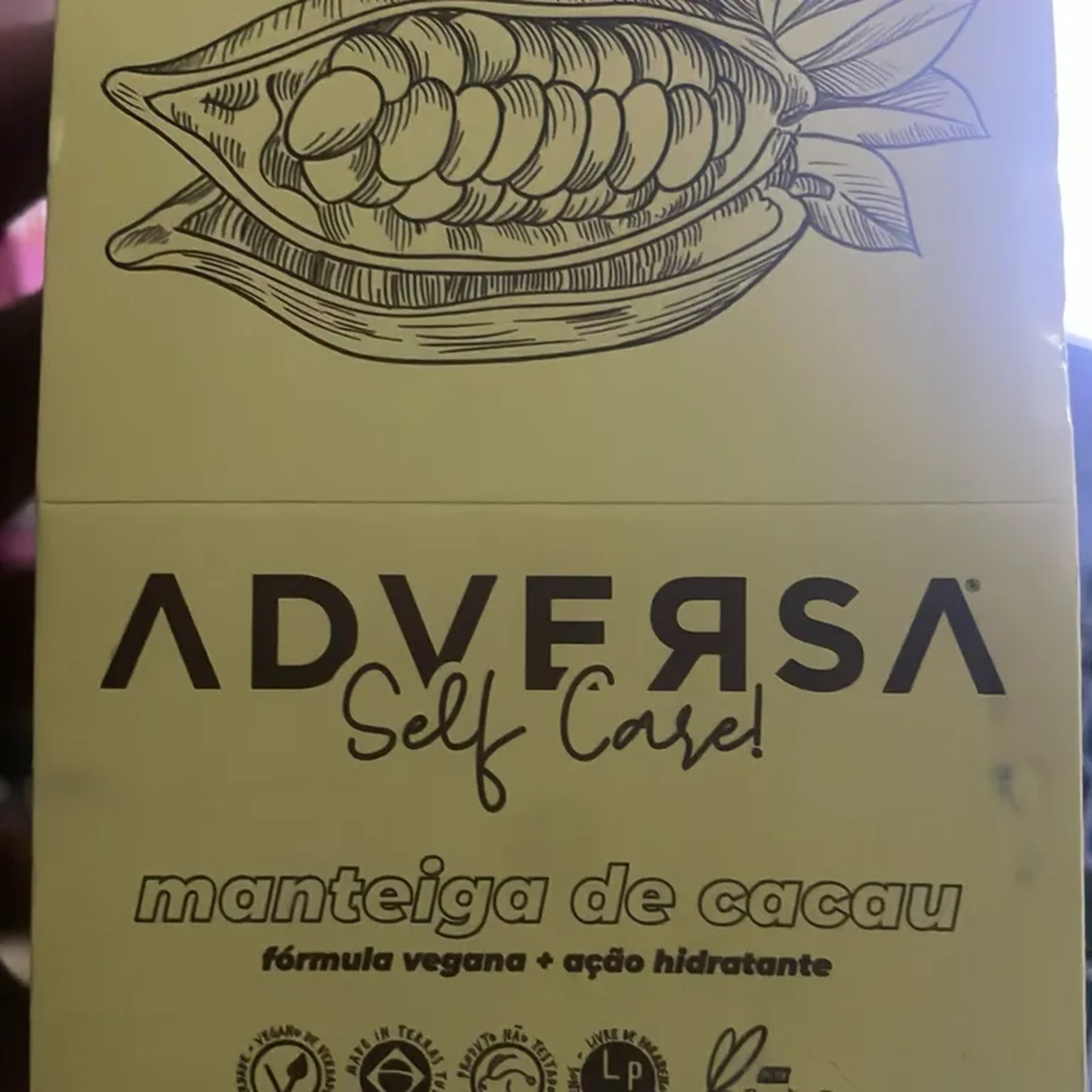 Adversa Self Carel manteiga de cacau imagem