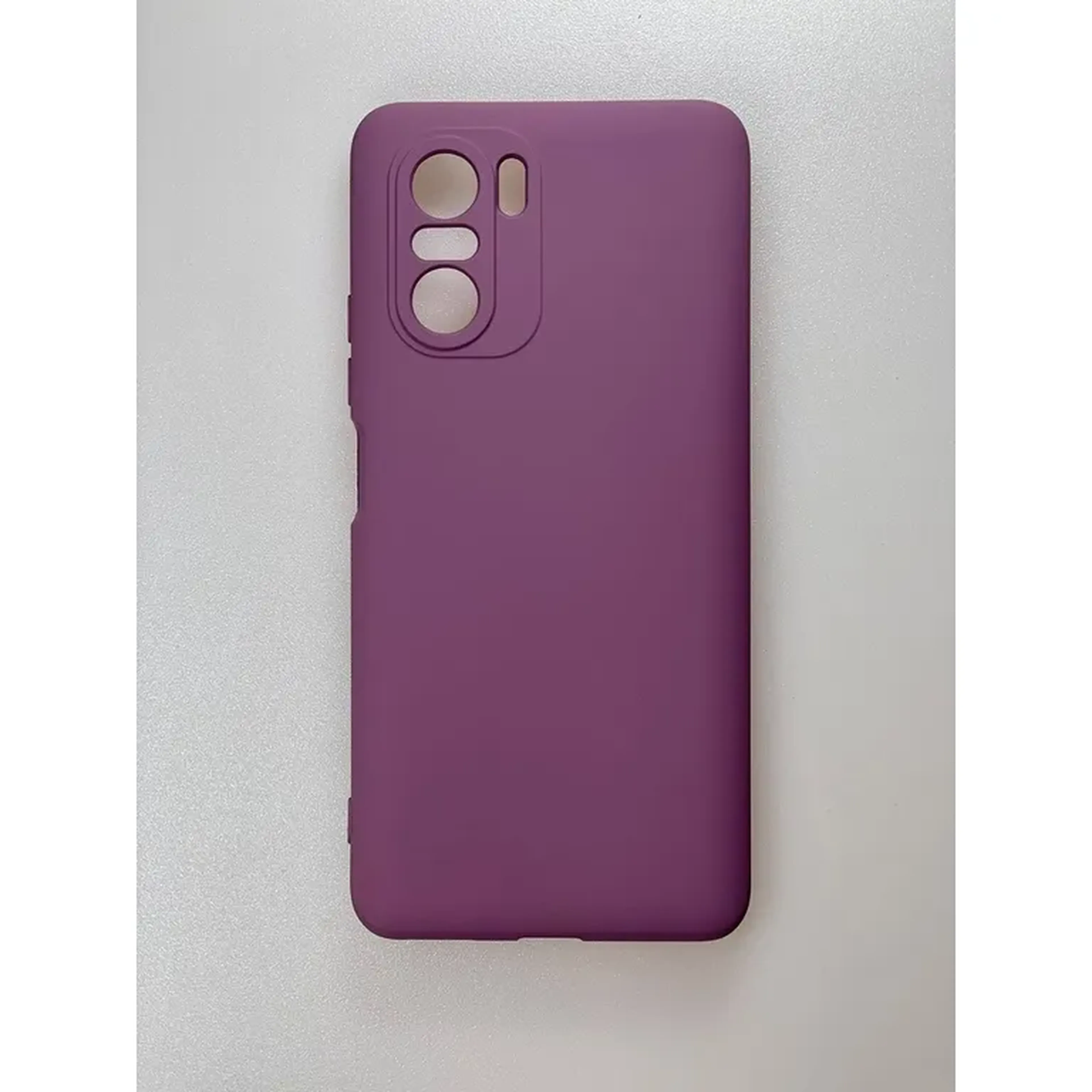 Capinha Para Poco F3, De Silicone Aveludada (BEGE) imagem