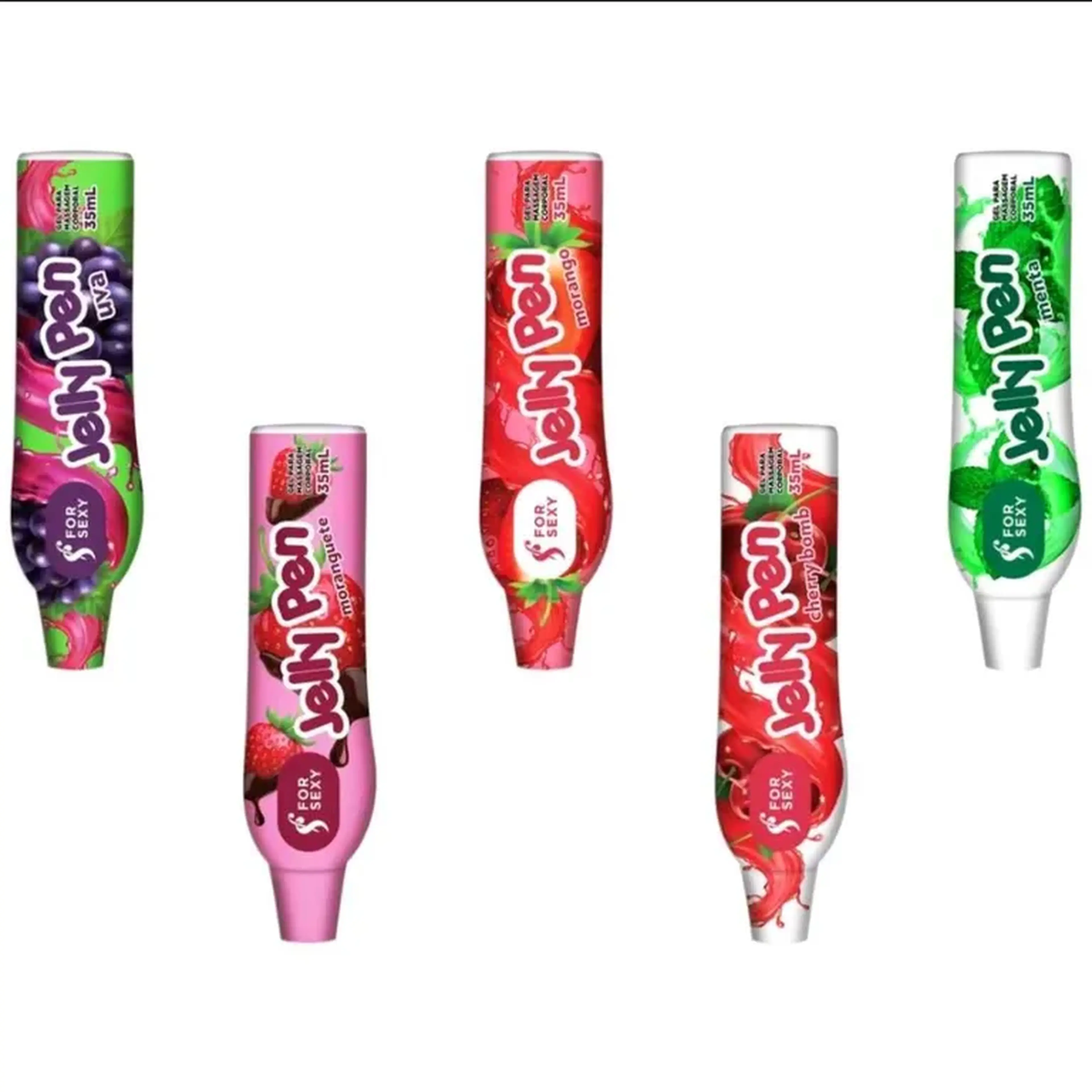 Kit 5 canetas Jelly Pen For Sexy imagem