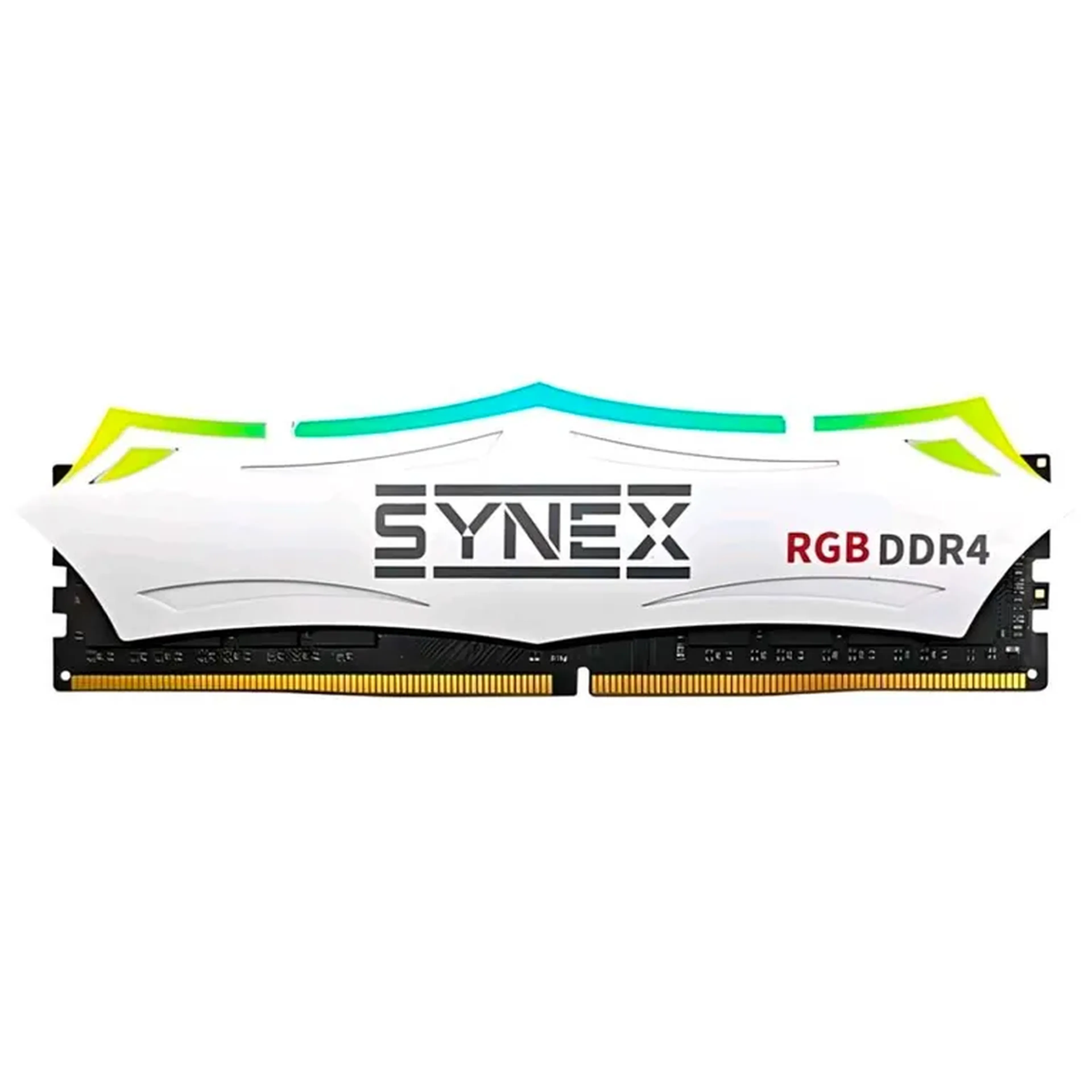 Memória 8GB DDR4 RGB 3200MHZ Best Memory Synex, Branco imagem