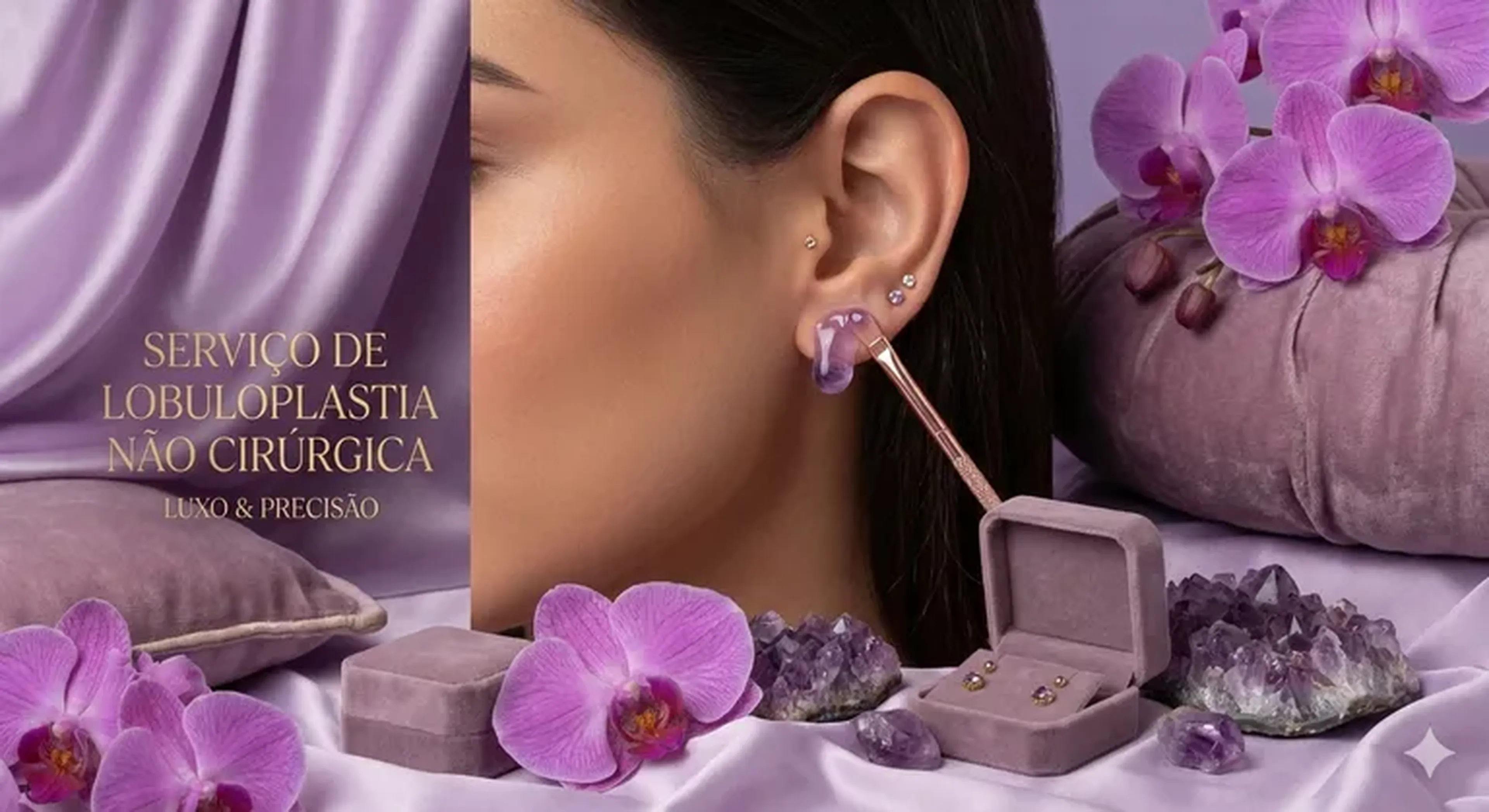 Lobuloplastia Não Cirurgica (Por orelha) imagem