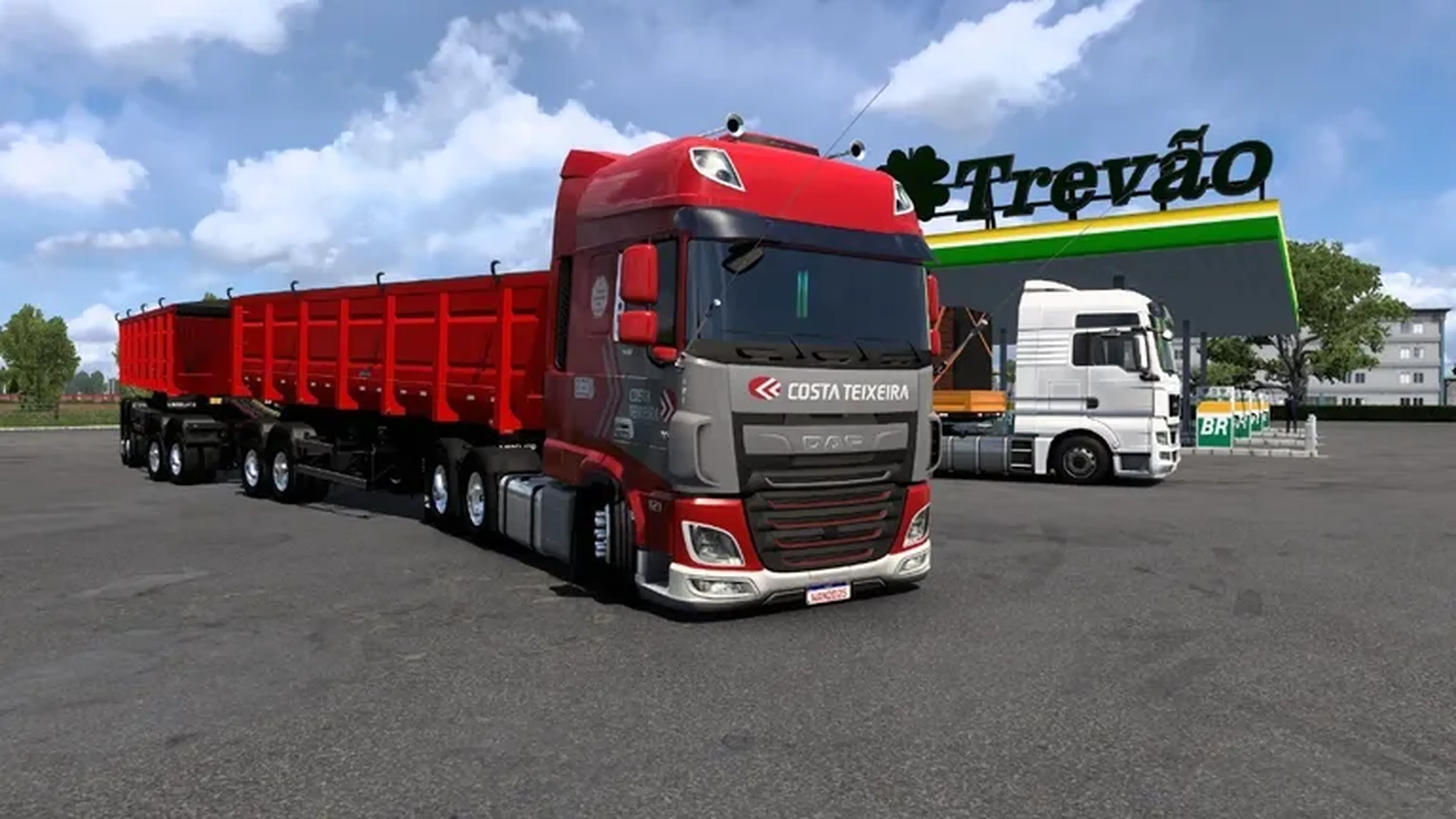 Conjunto Daf XF +Rodocaçamba librelato imagem