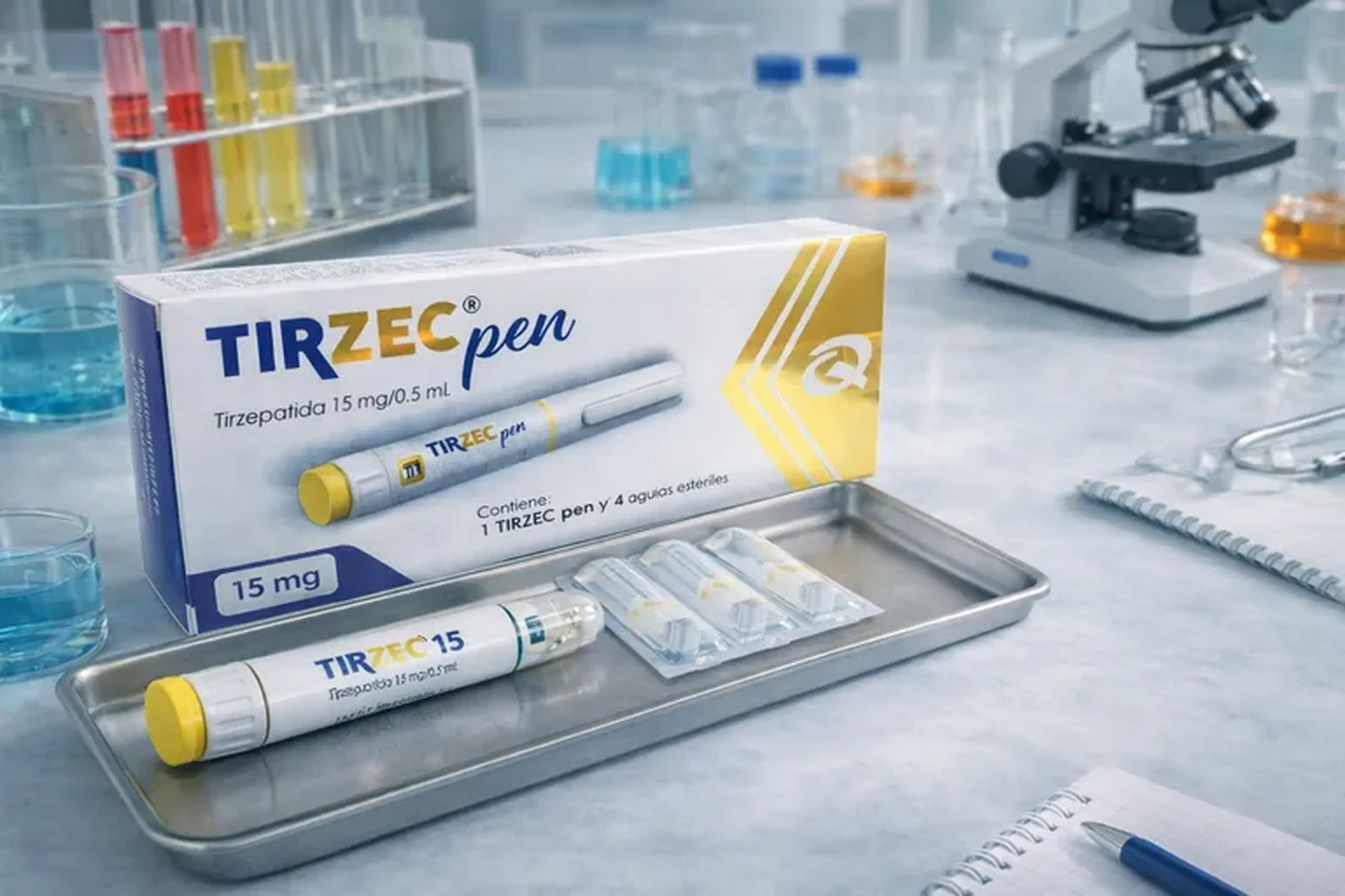 Tirzec pen 15 mg imagem