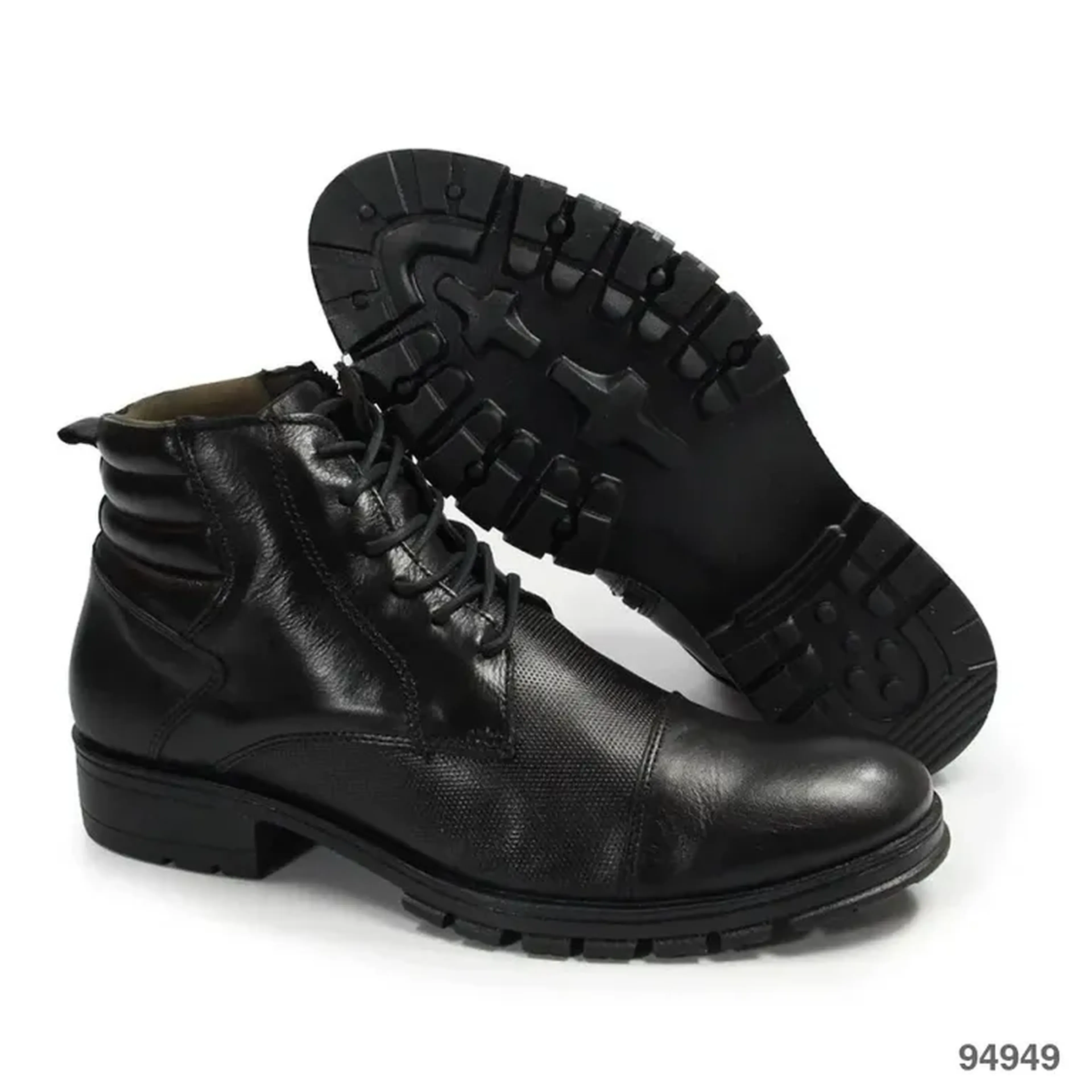 BOTA COTURNO LEGITIMO ZIPER imagem