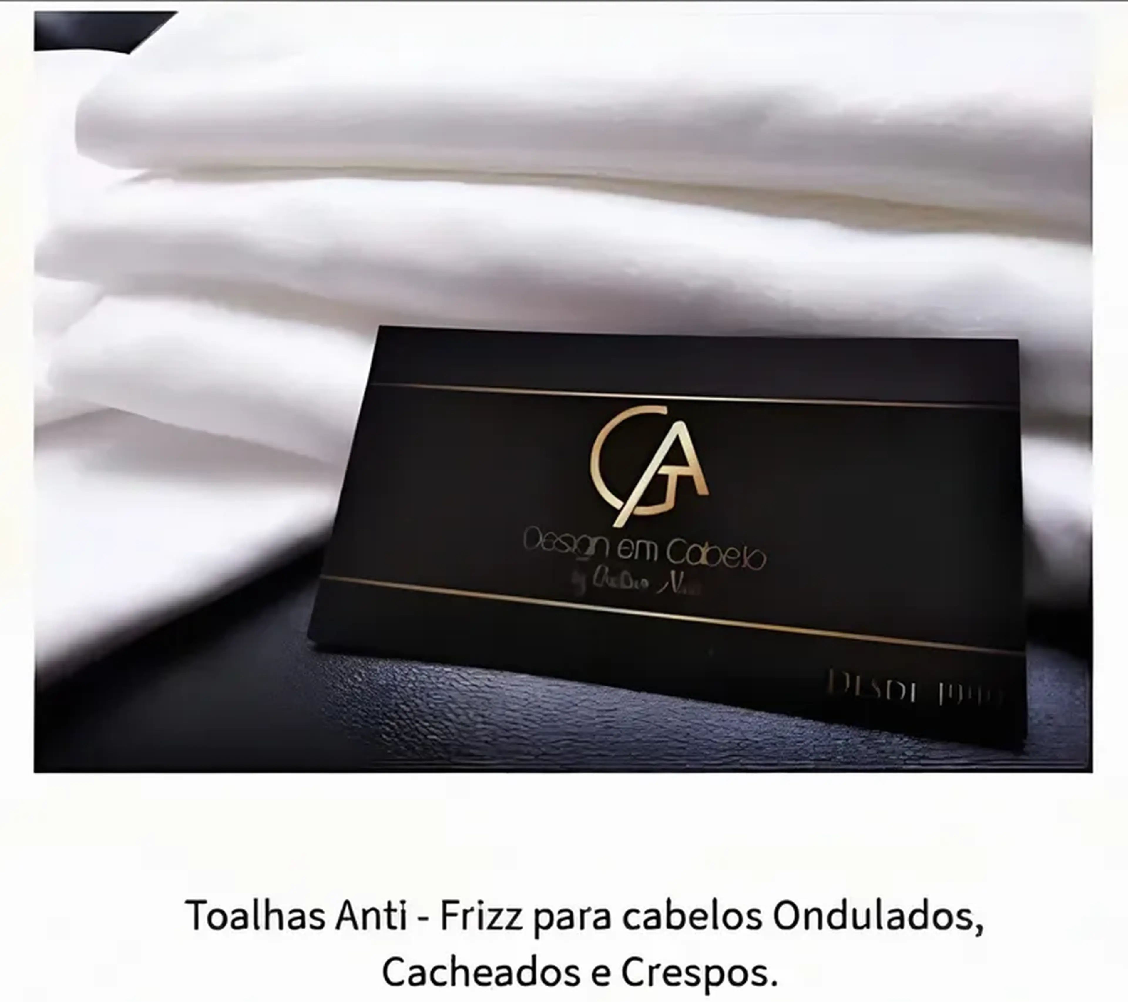 Toalha Anti-Frizz Gustavo Alves Cachos imagem