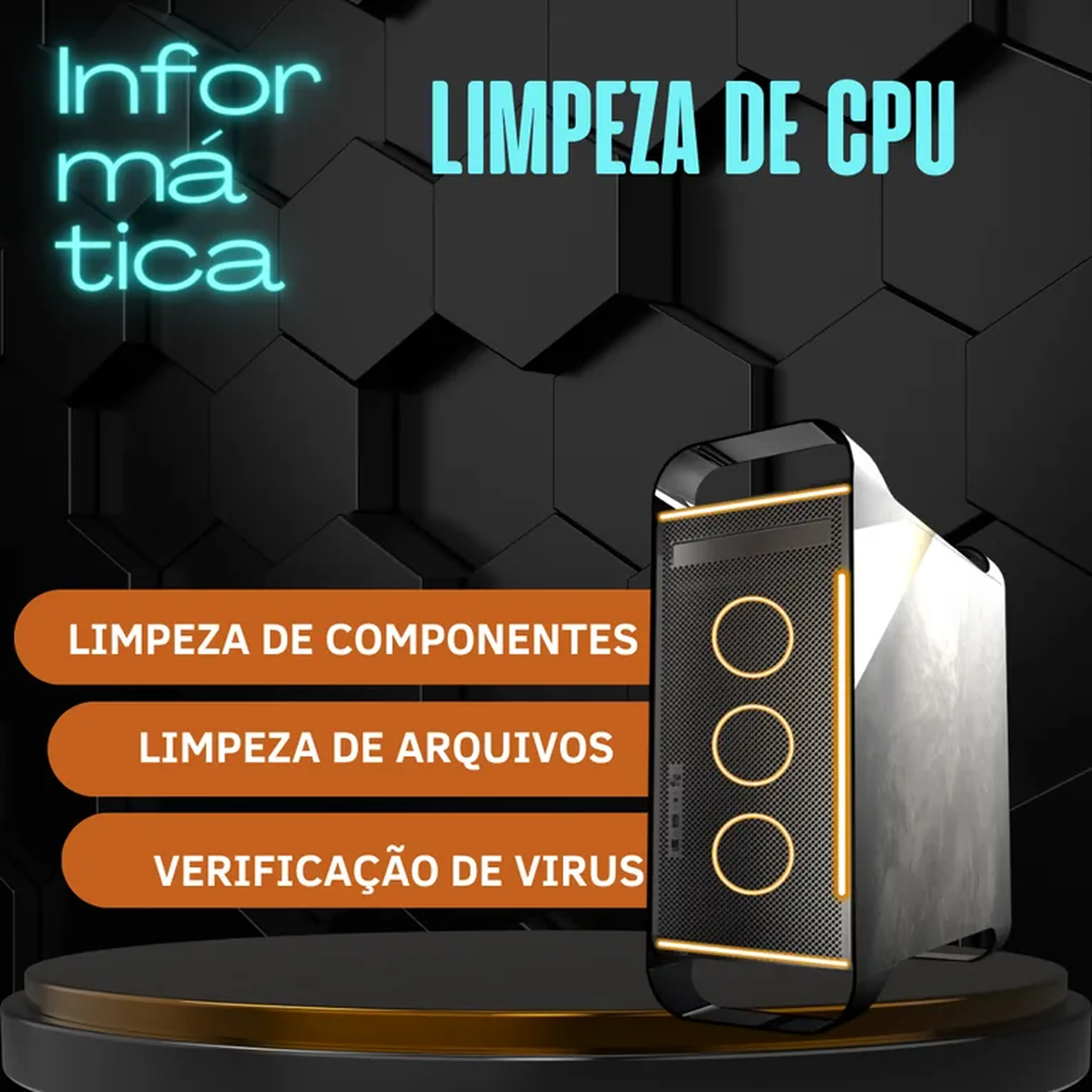 Limpeza de CPU imagem