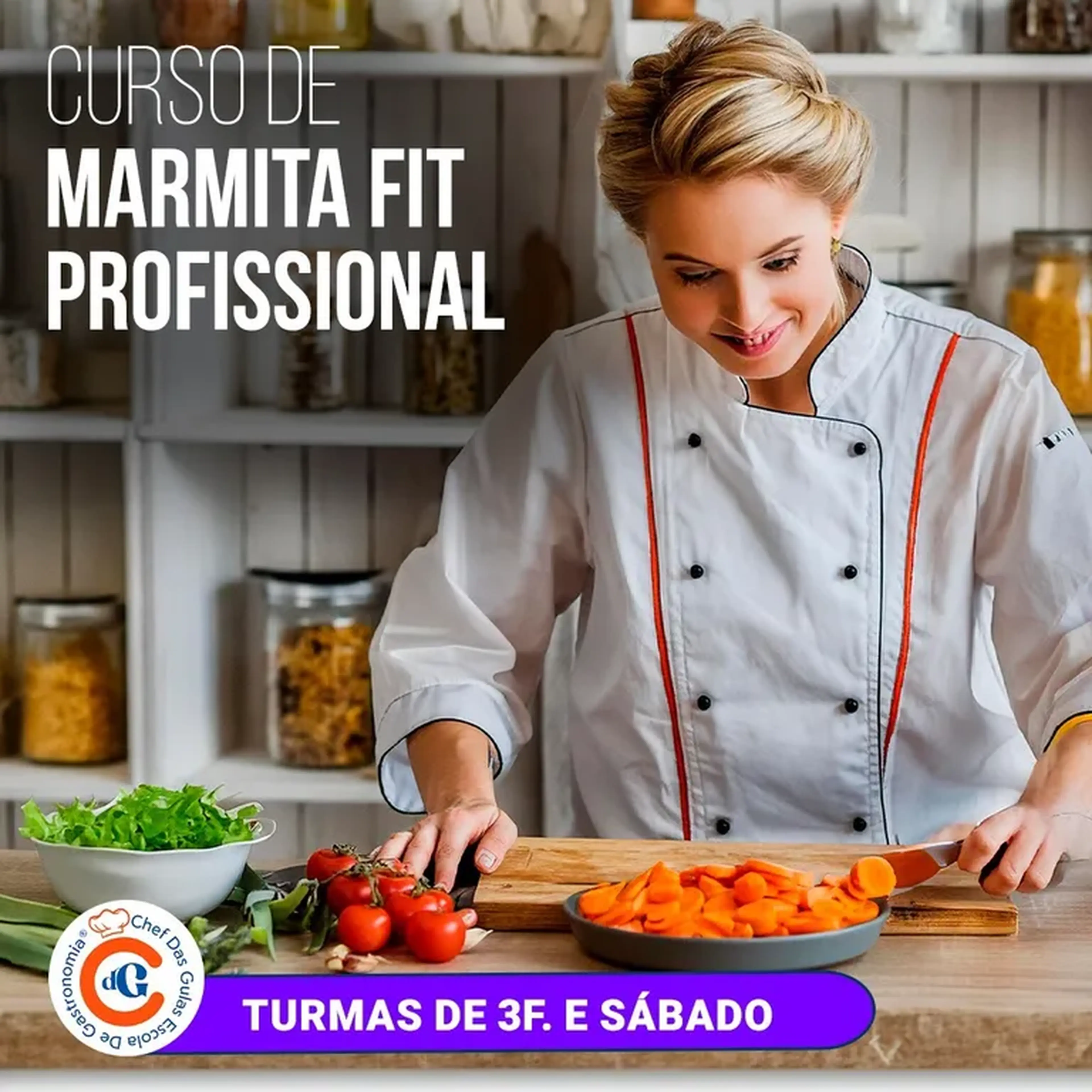 Curso Presencial Marmitas Fitness - PROFISSIONAL imagem