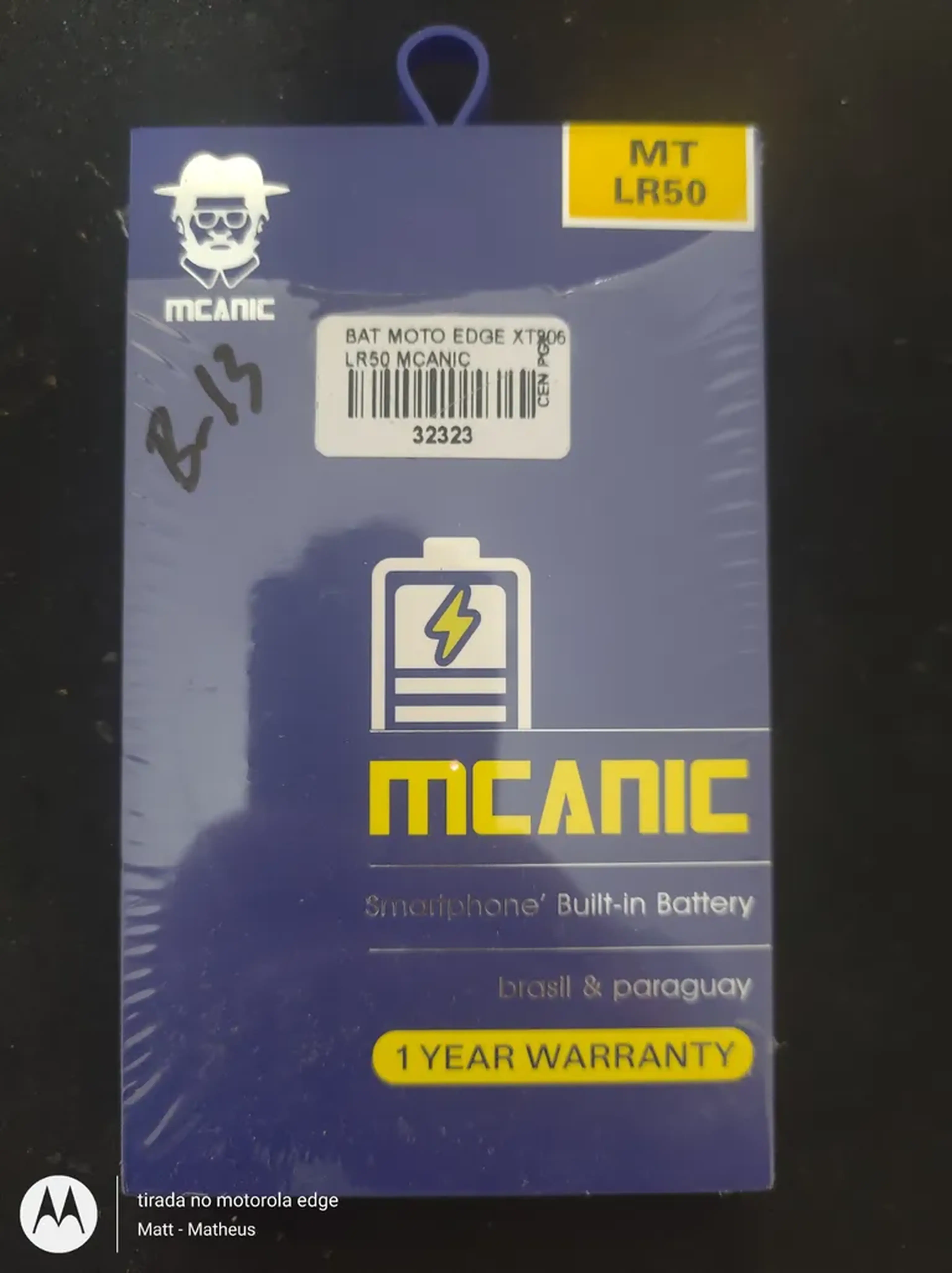 Bateria Mcanic - Moto EDGE - XT 2063-3 imagem