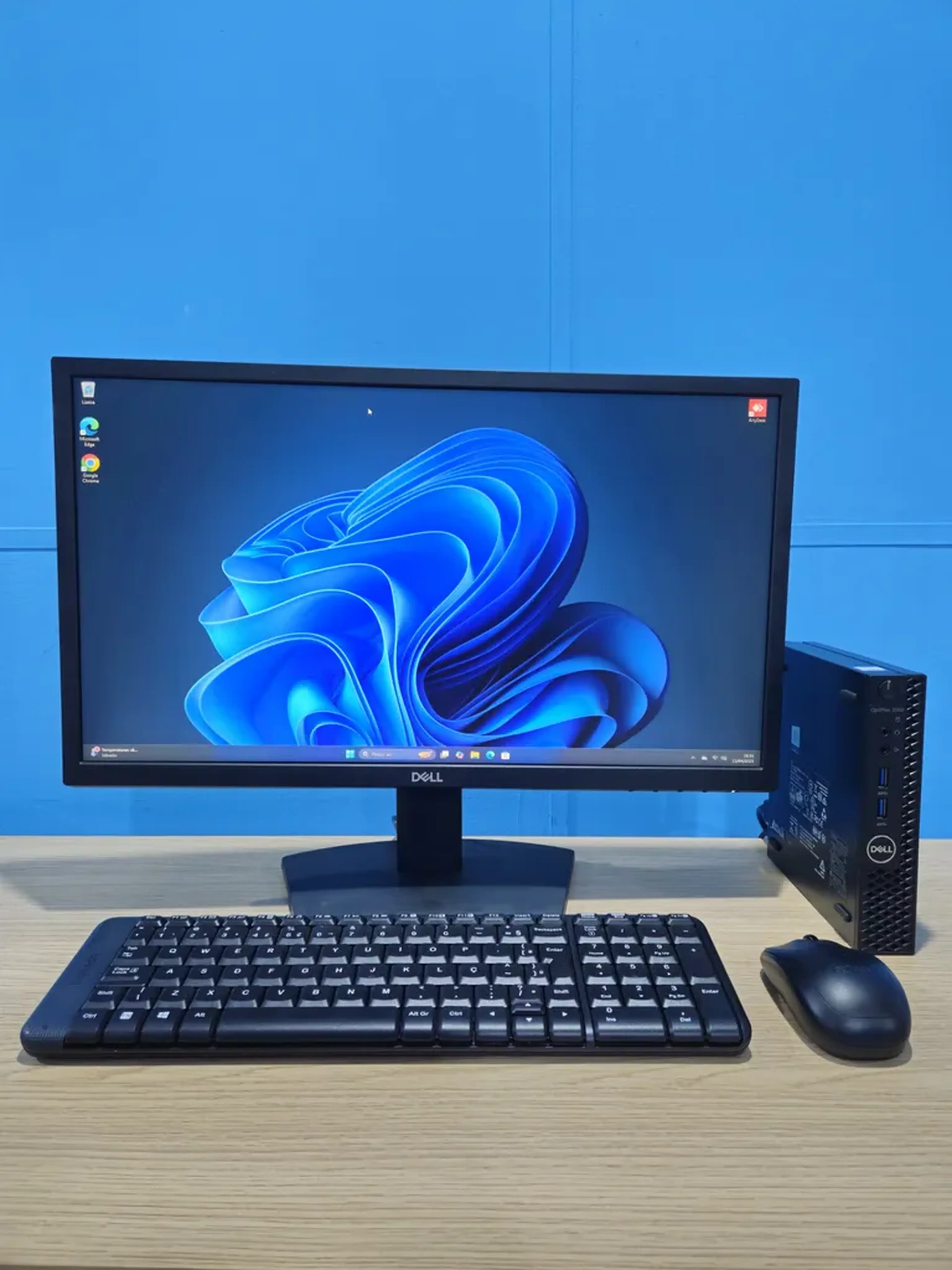 PC Dell Mini Core i5 8500T Ram 8gb SSD 240Gb W11 Pro - 12x Sem J imagem
