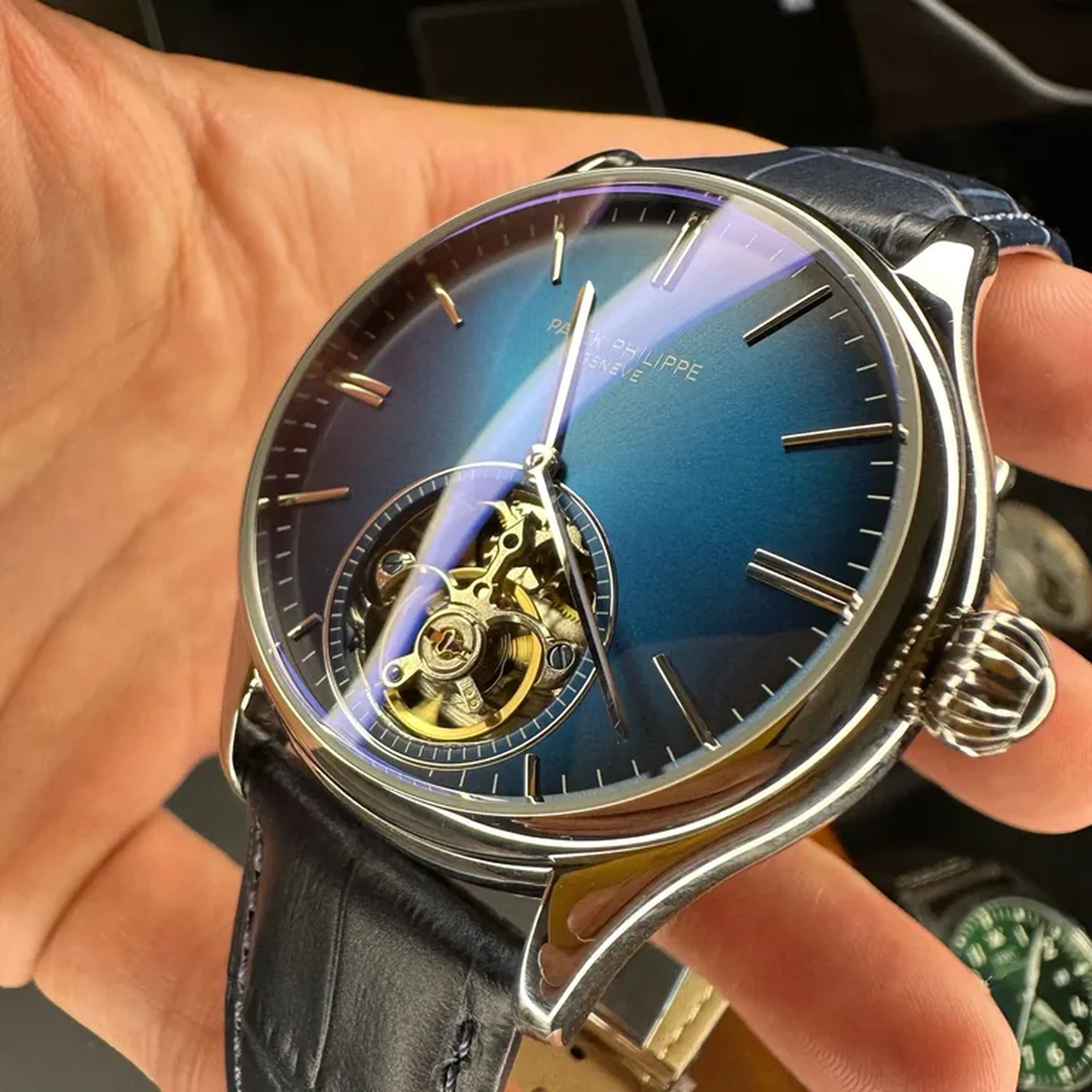 Relógio Patek Blue imagem