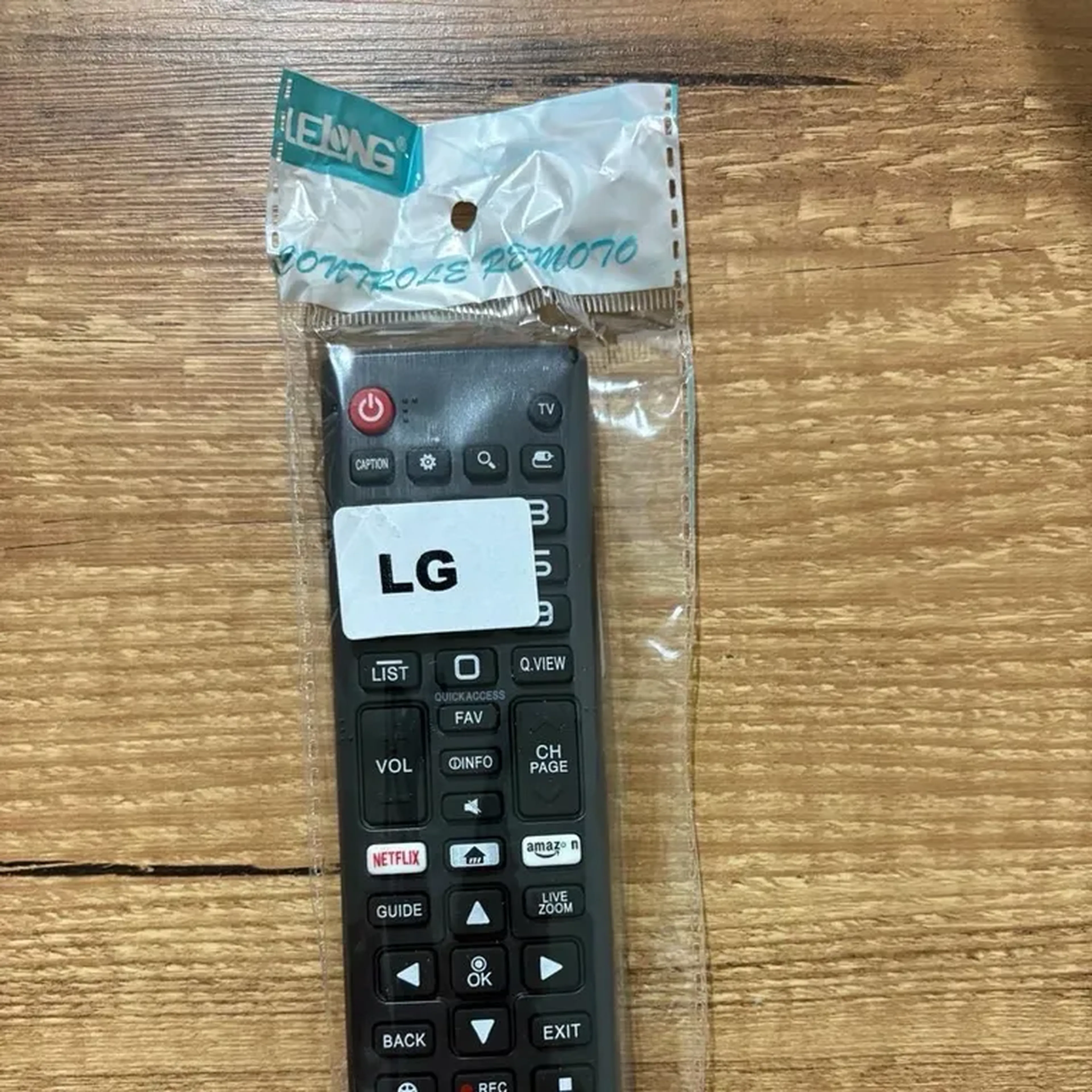 Controle remoto lg imagem