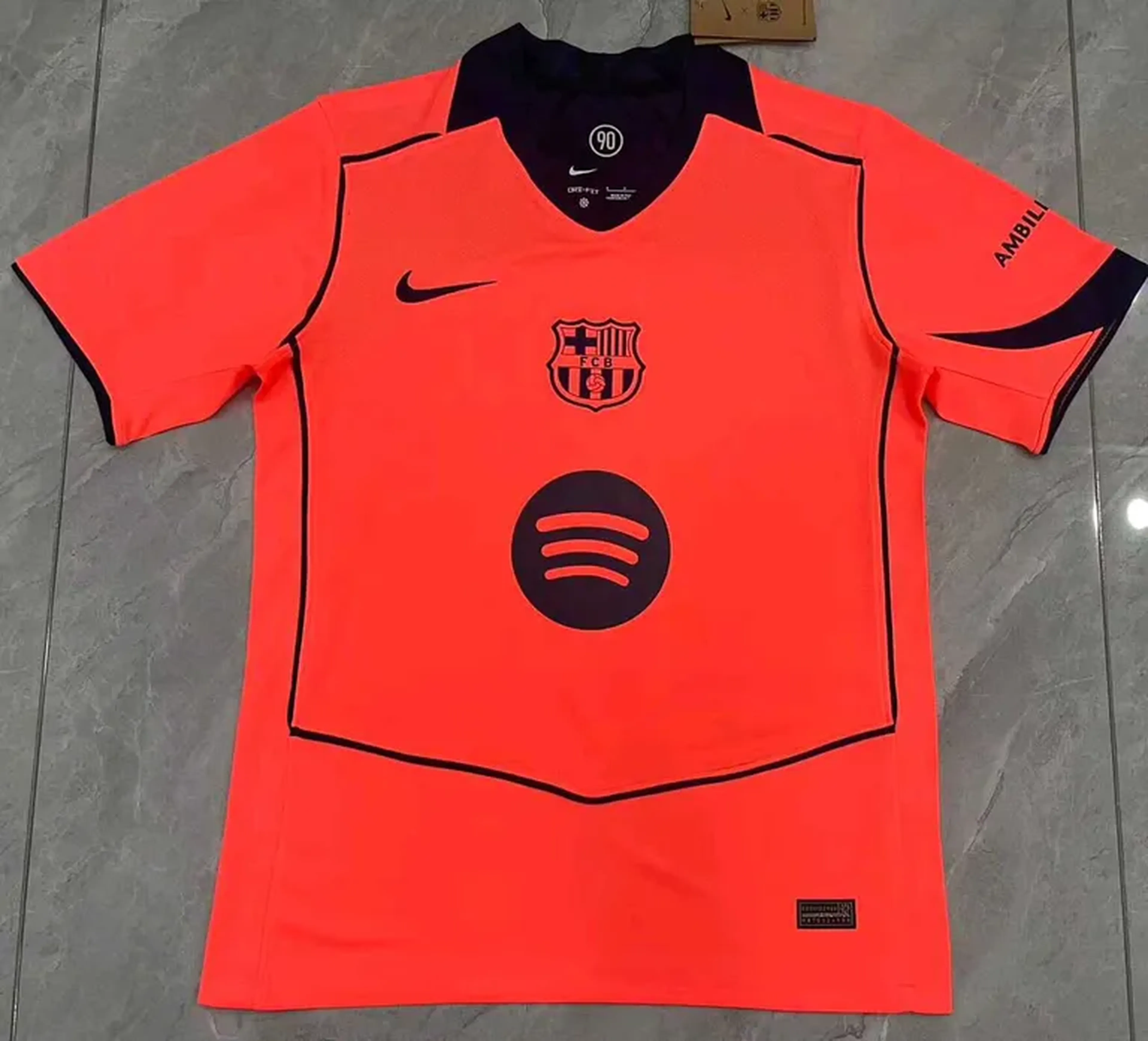 Uniforme Barcelona third 2025 26 imagem