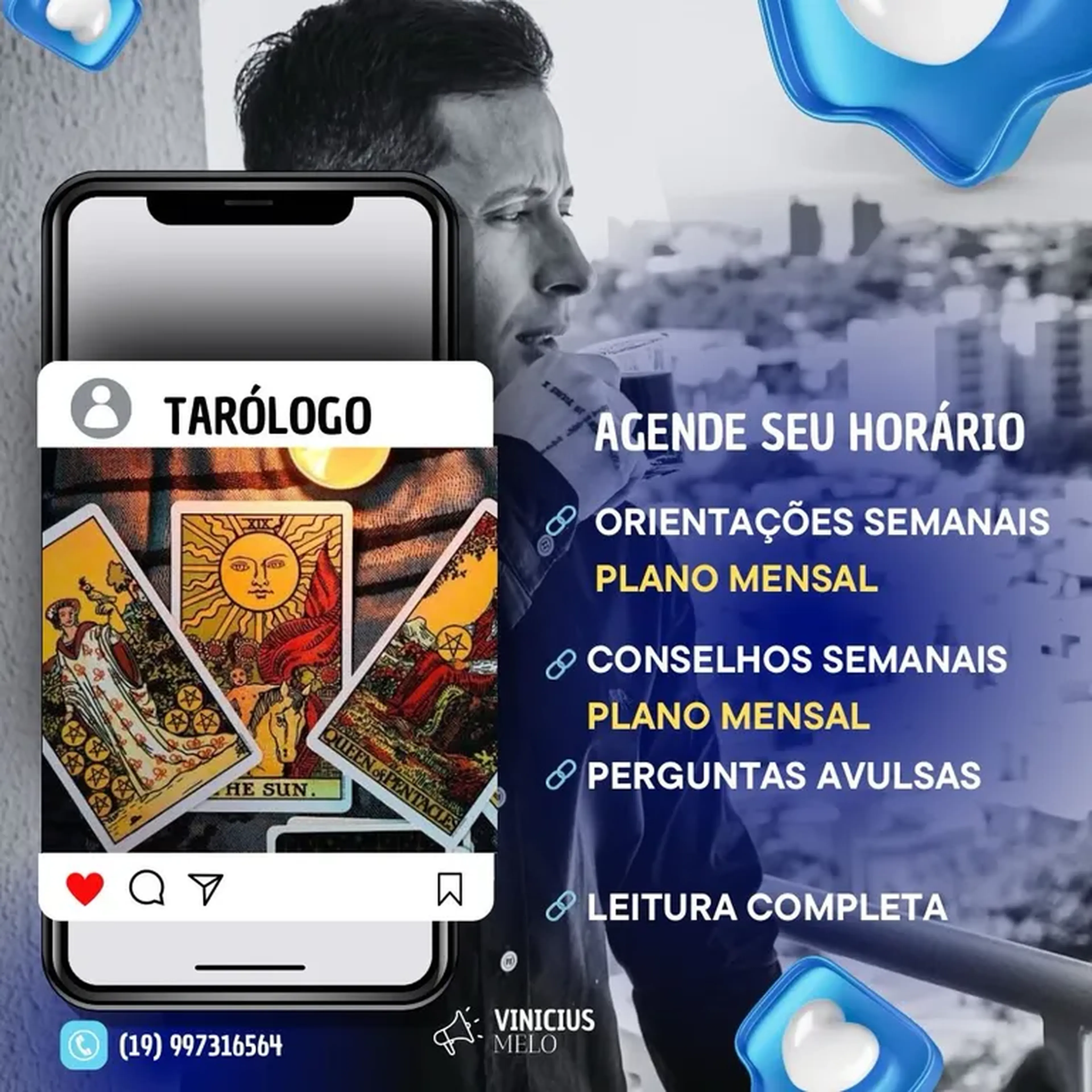 consulta Tarot terapêutico imagem