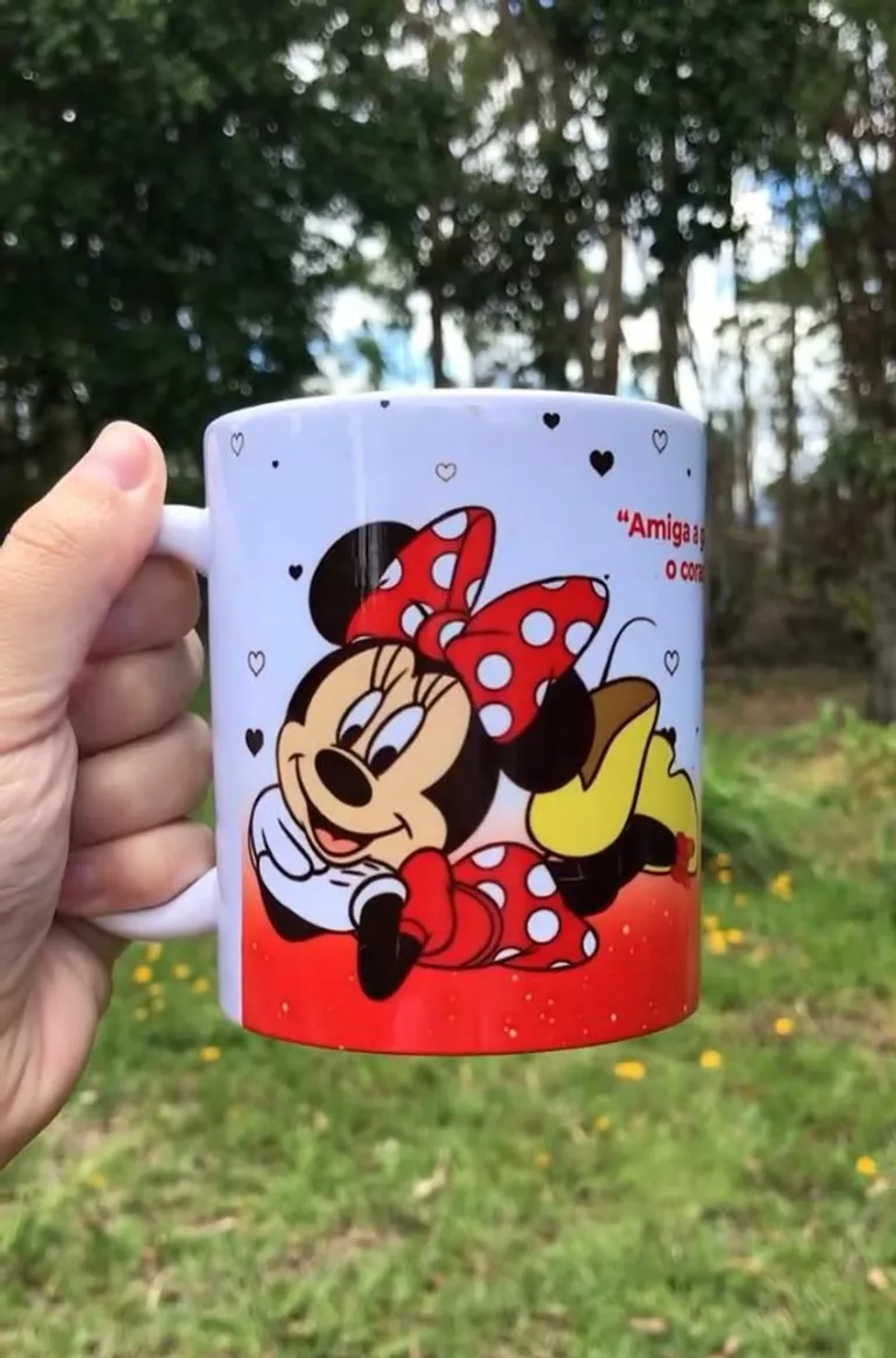 Caneca Personalizada - Minnie Mouse imagem