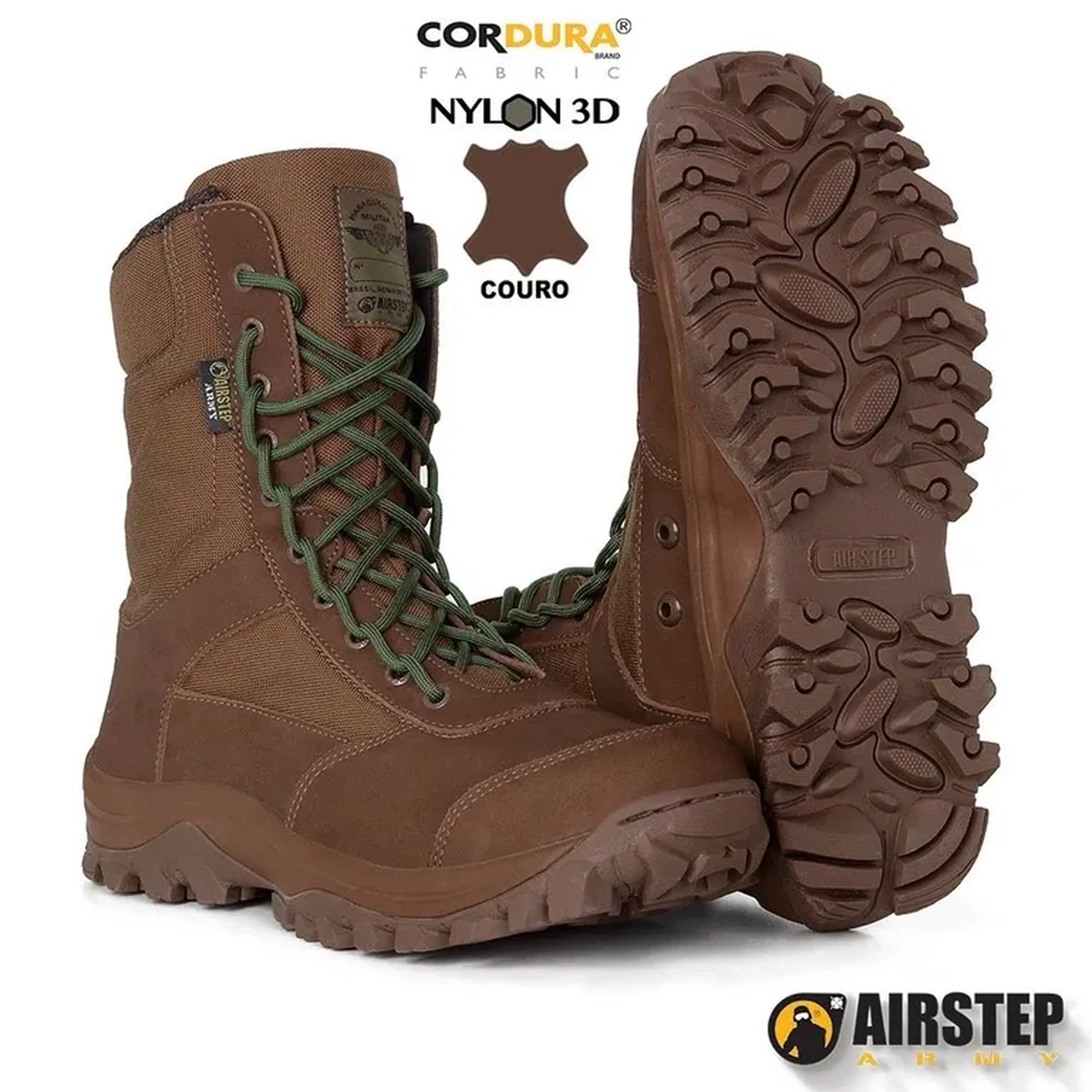 Boot Airstep Pára-quedista - Com Zíper imagem