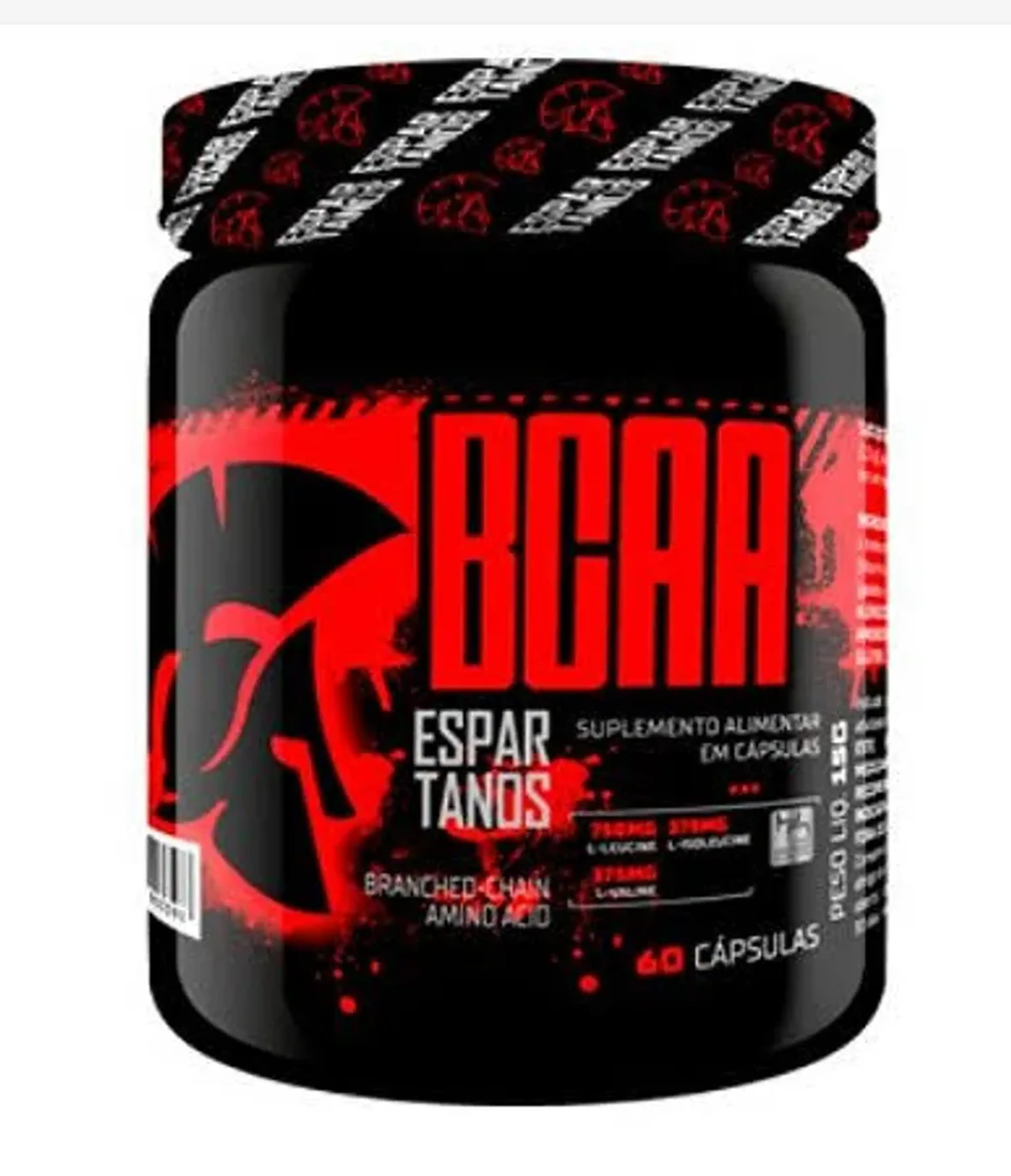 BCAA 60 CAPS ESPARTANOS imagem