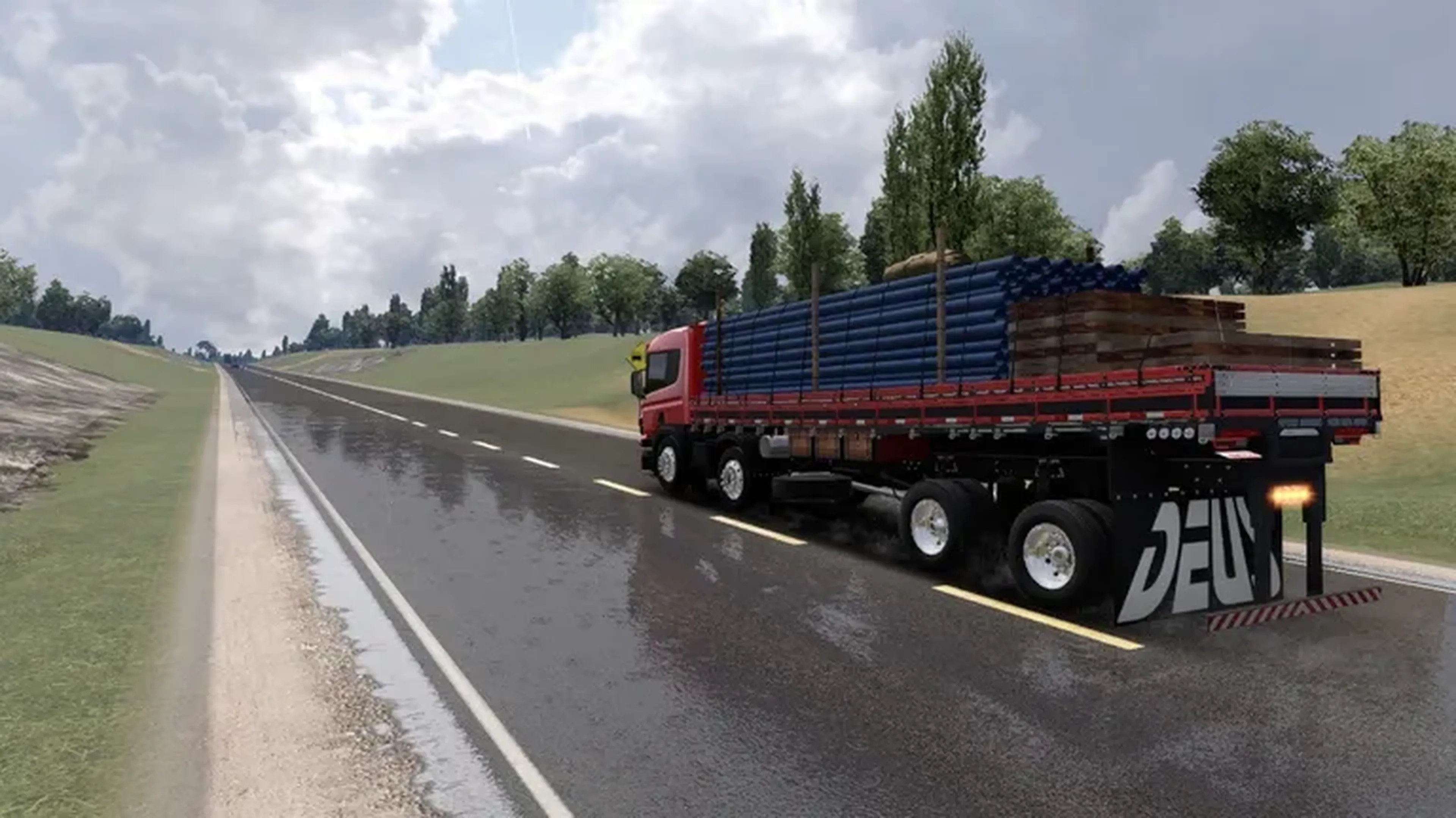 Scania p94 300 Bitruck Verdureiro imagem