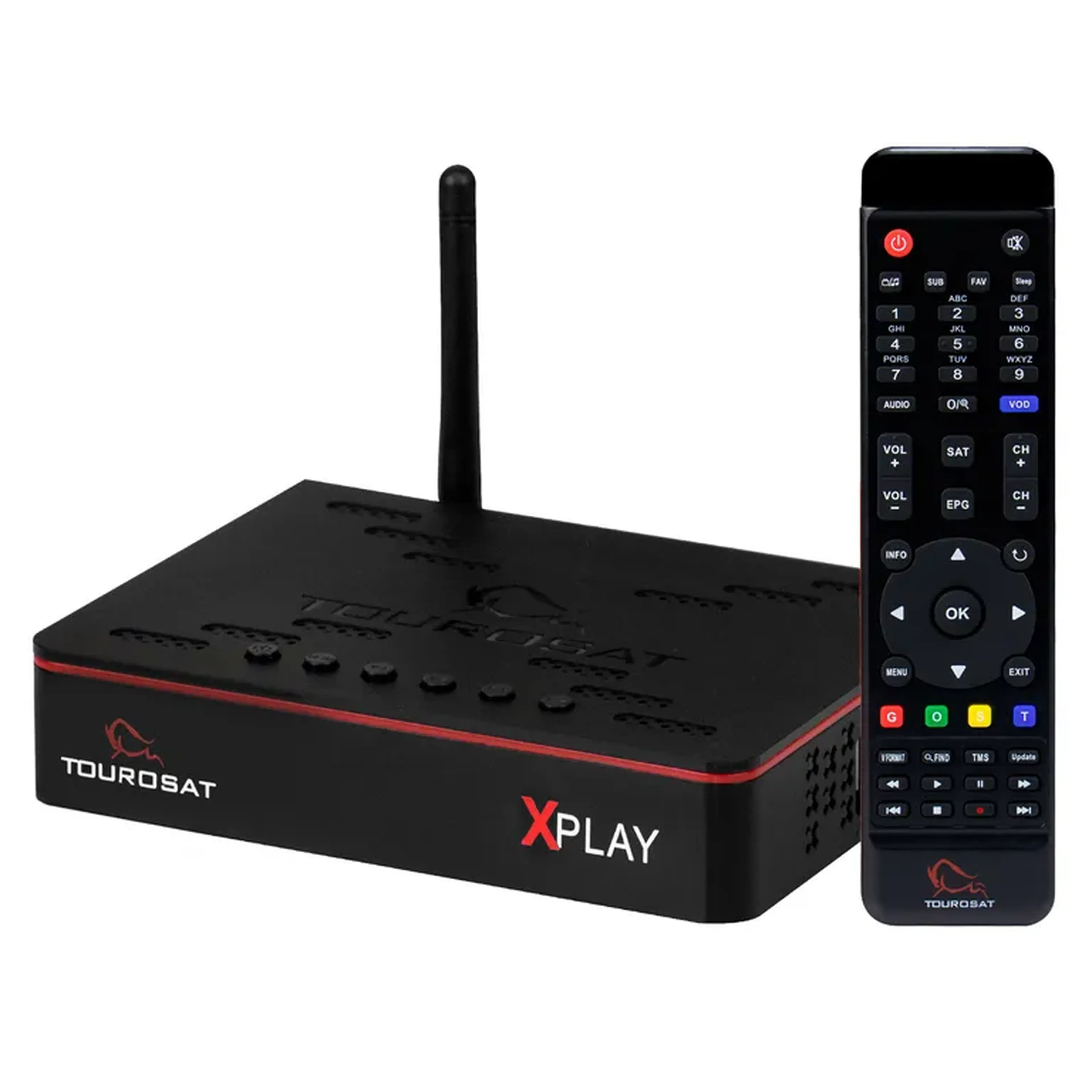 Receptor Tourosat XPlay Full HD Wi-Fi - Preto imagem