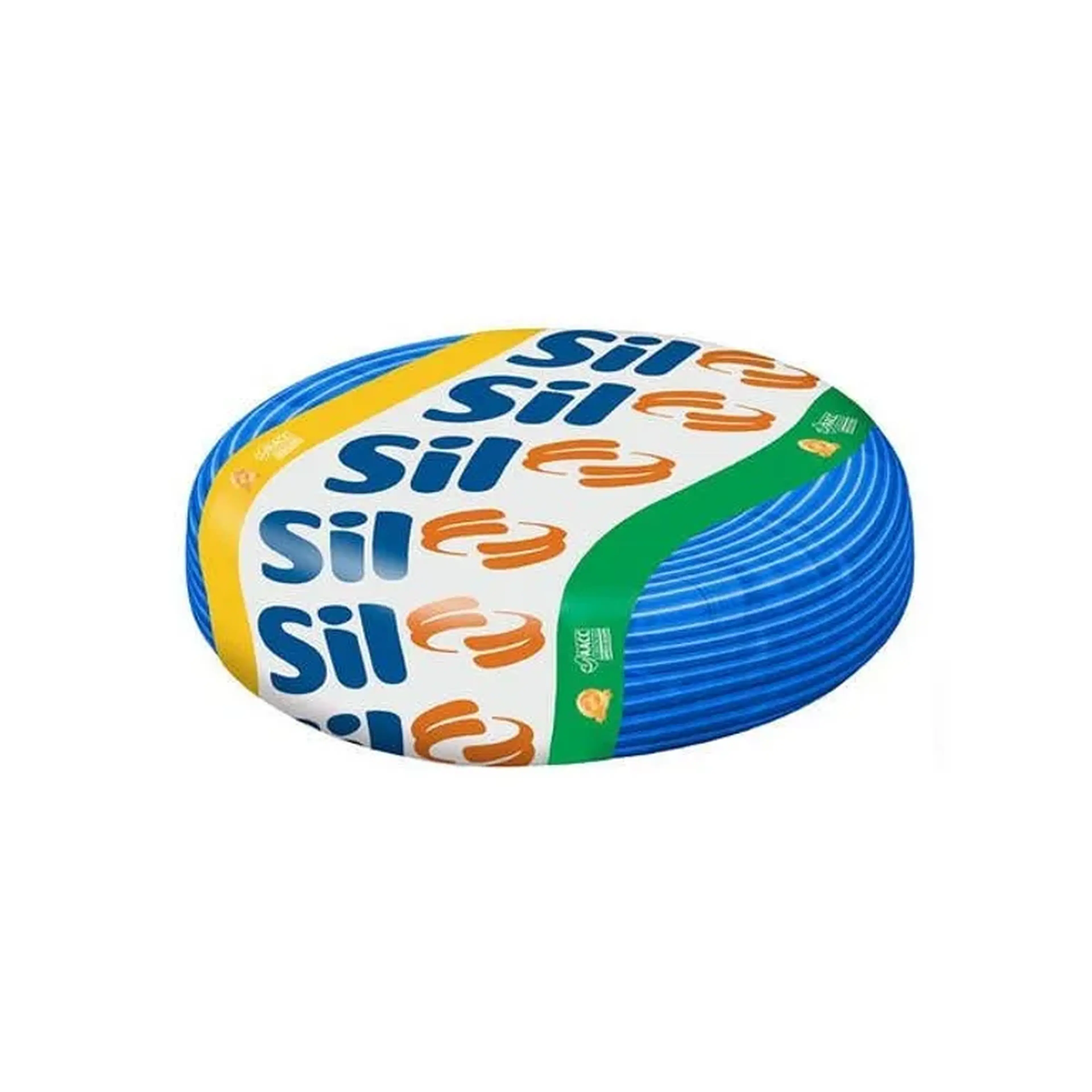 Rolo 100m Cabo flexivel Sil 6mm AZUL imagem