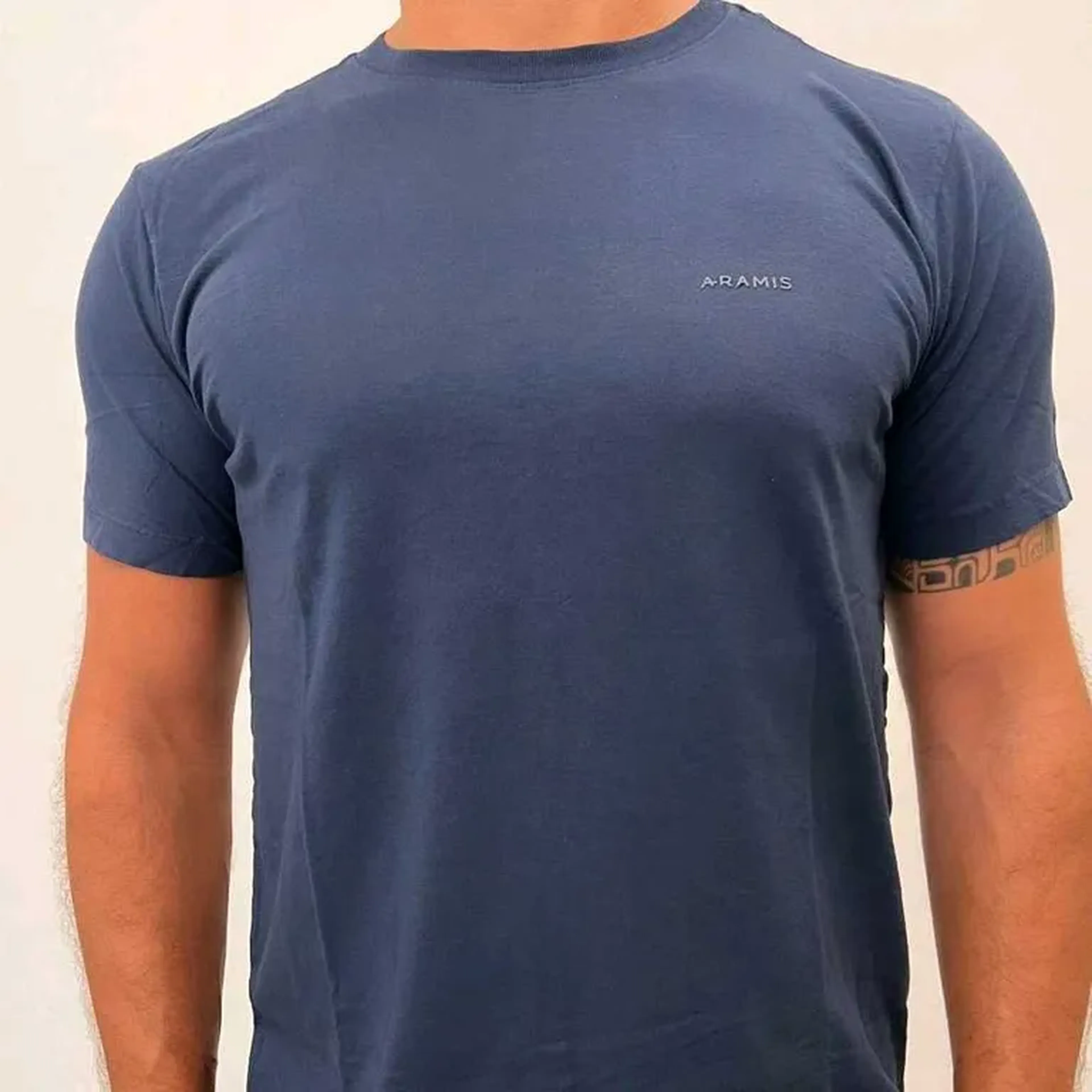 Camiseta Aramis azul marinho P imagem