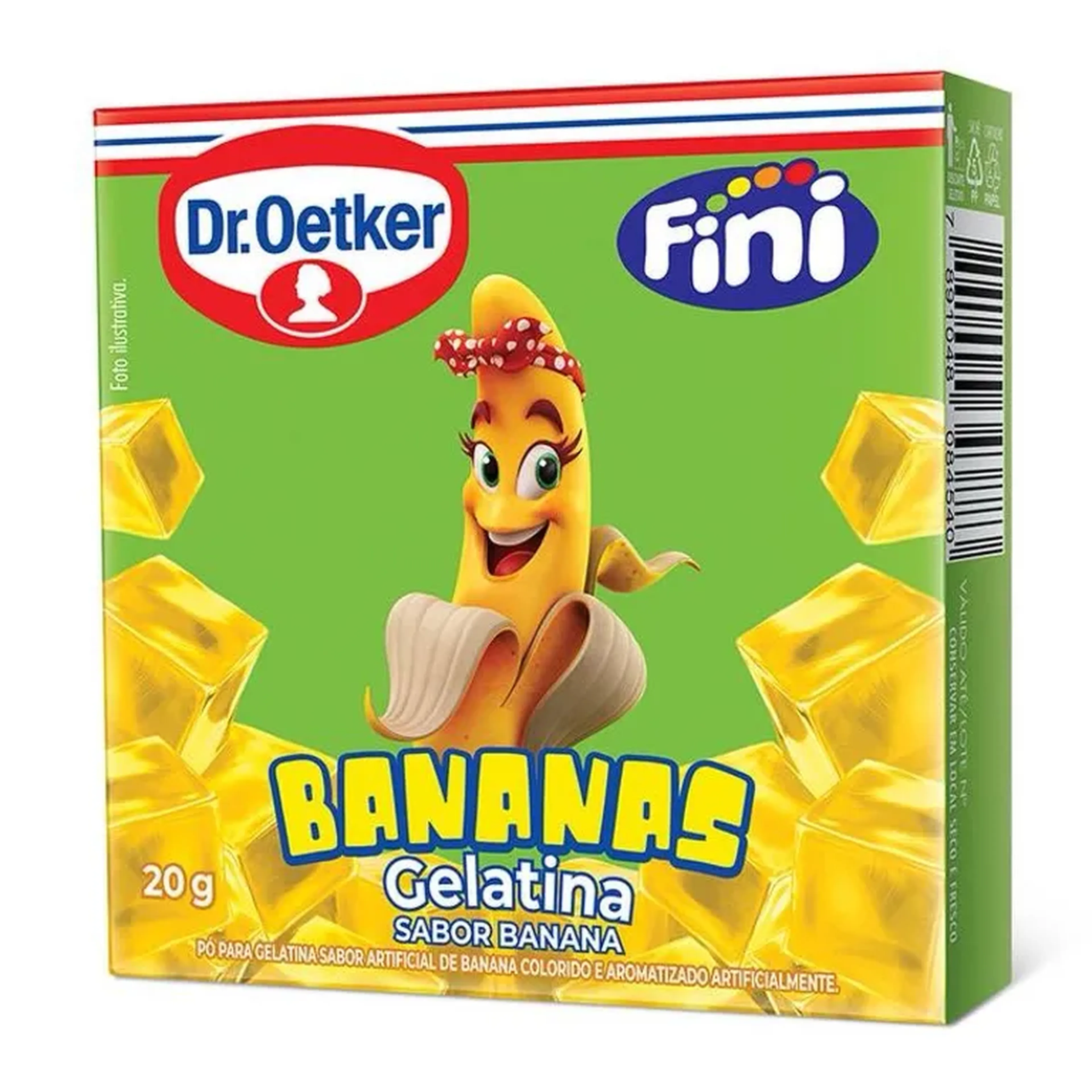 Gelatina Fini Bananas imagem