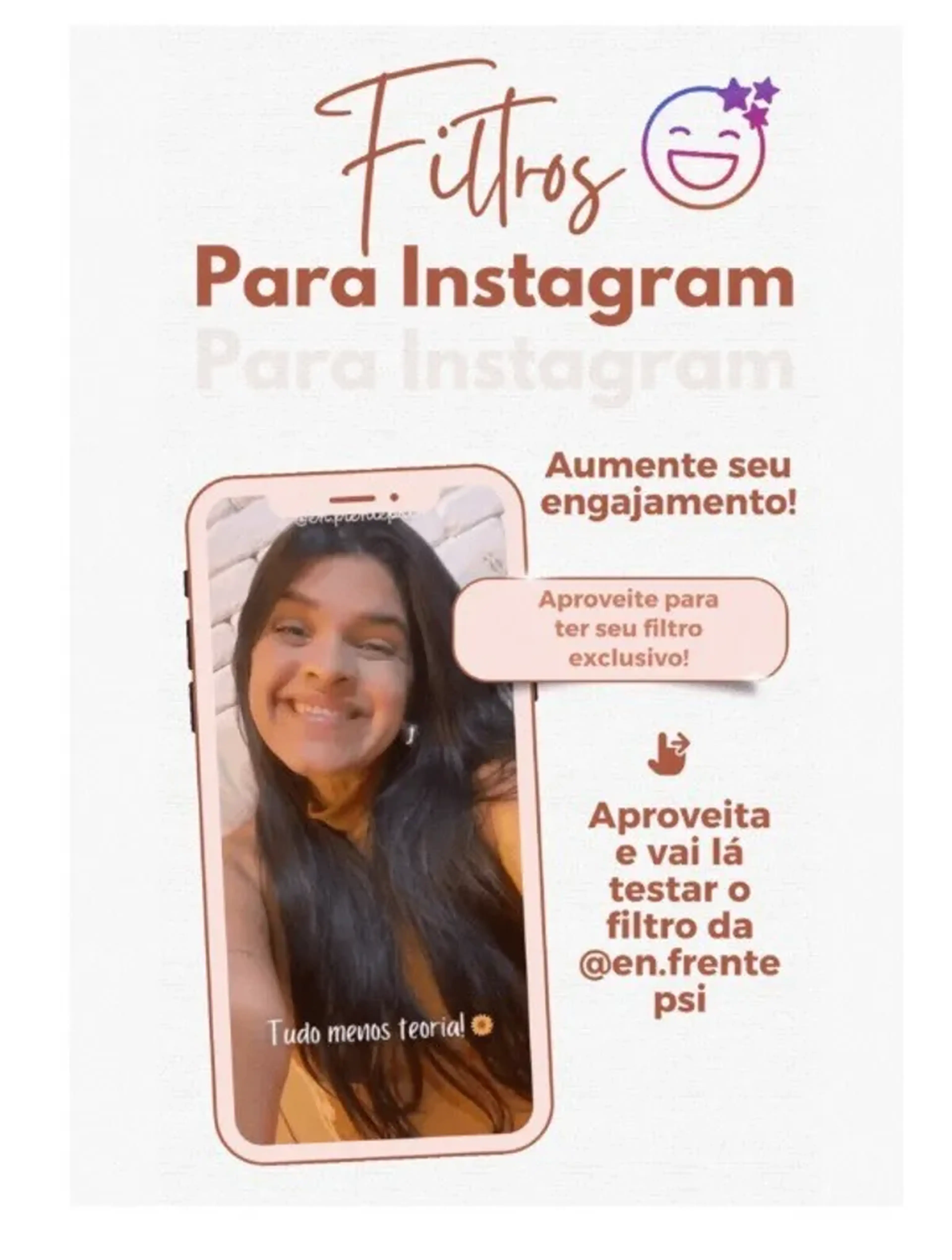 Criação de Filtro para instagram Personalizado imagem