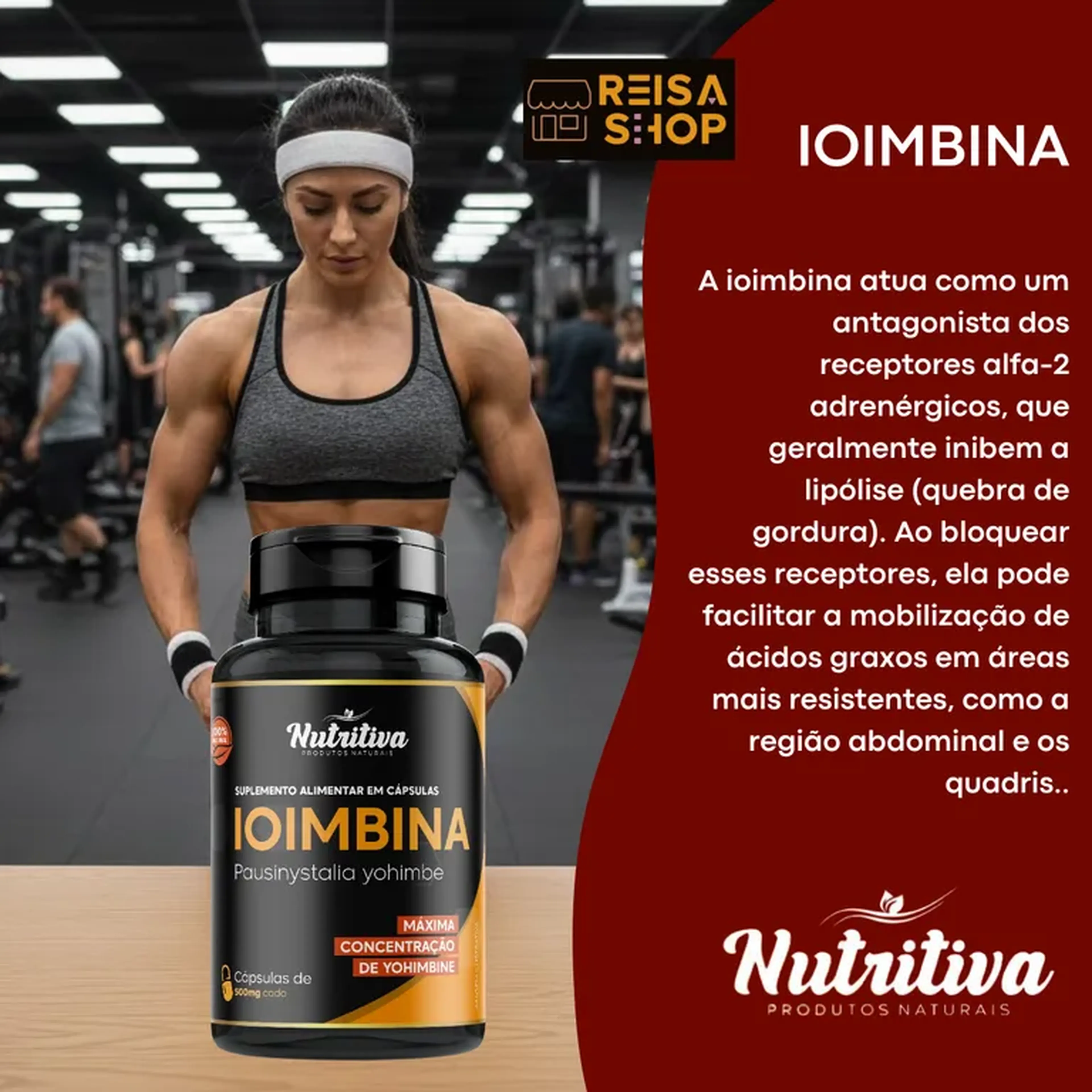 Ioimbina 100 Cápsulas imagem