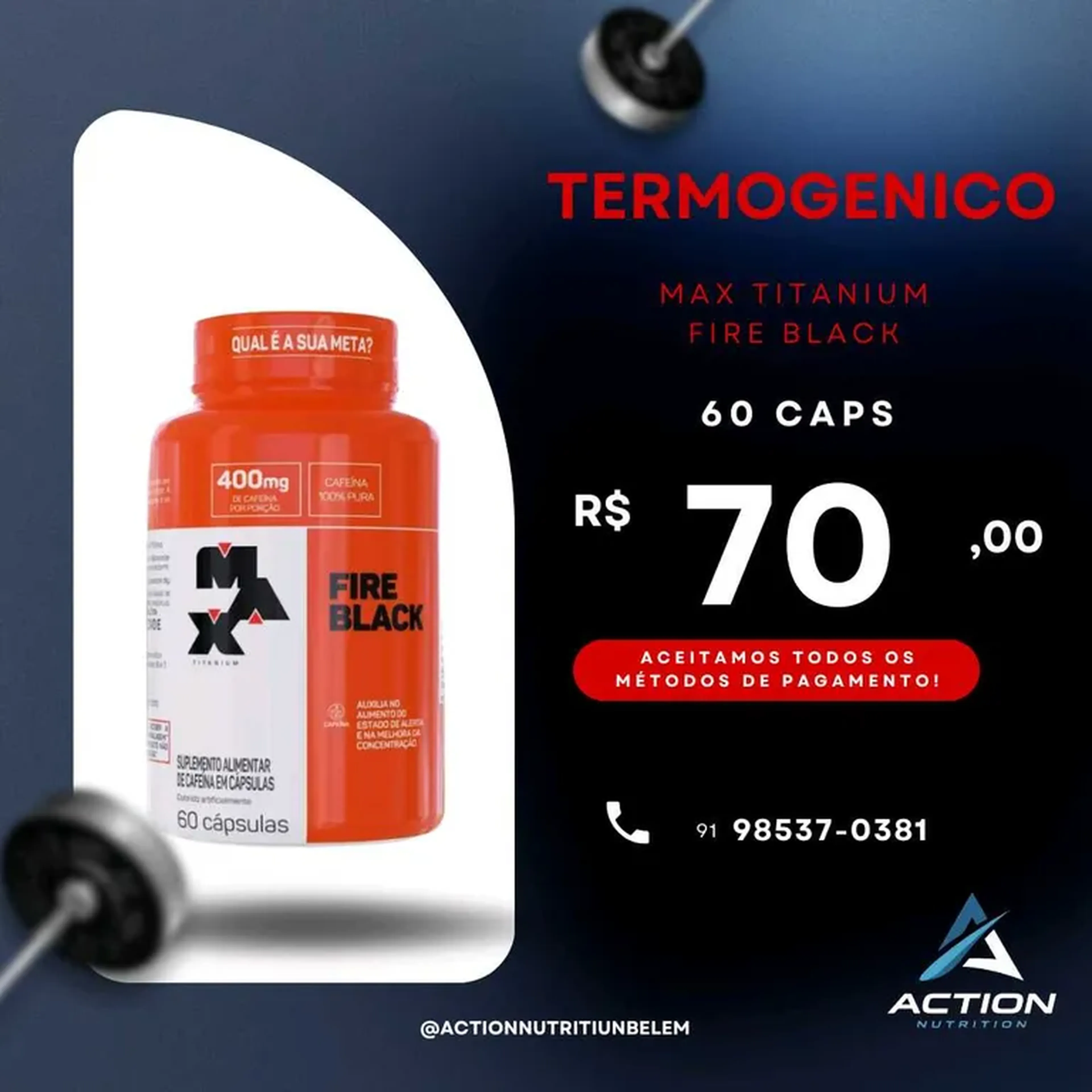 Termogênico Fire Black imagem