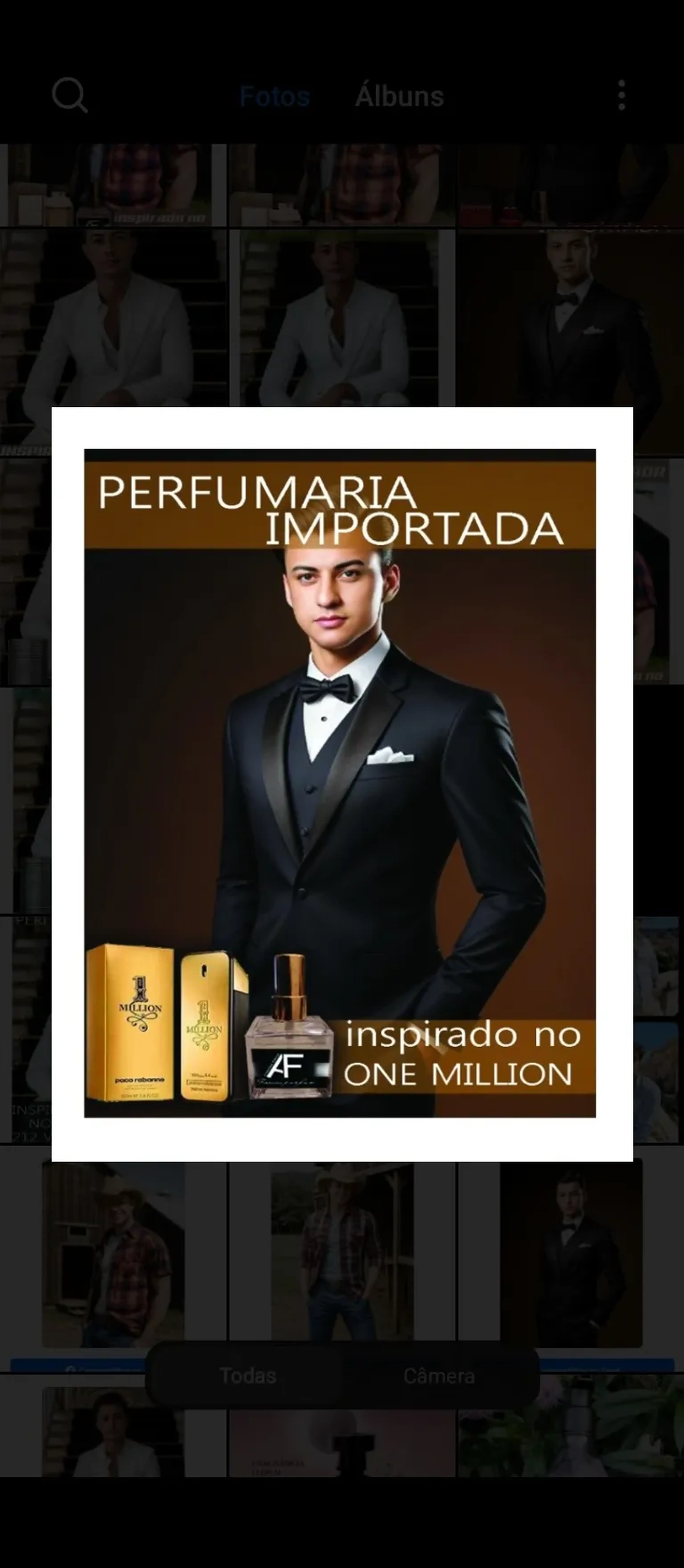 Contratipo do perfume importado ONE MILLION imagem