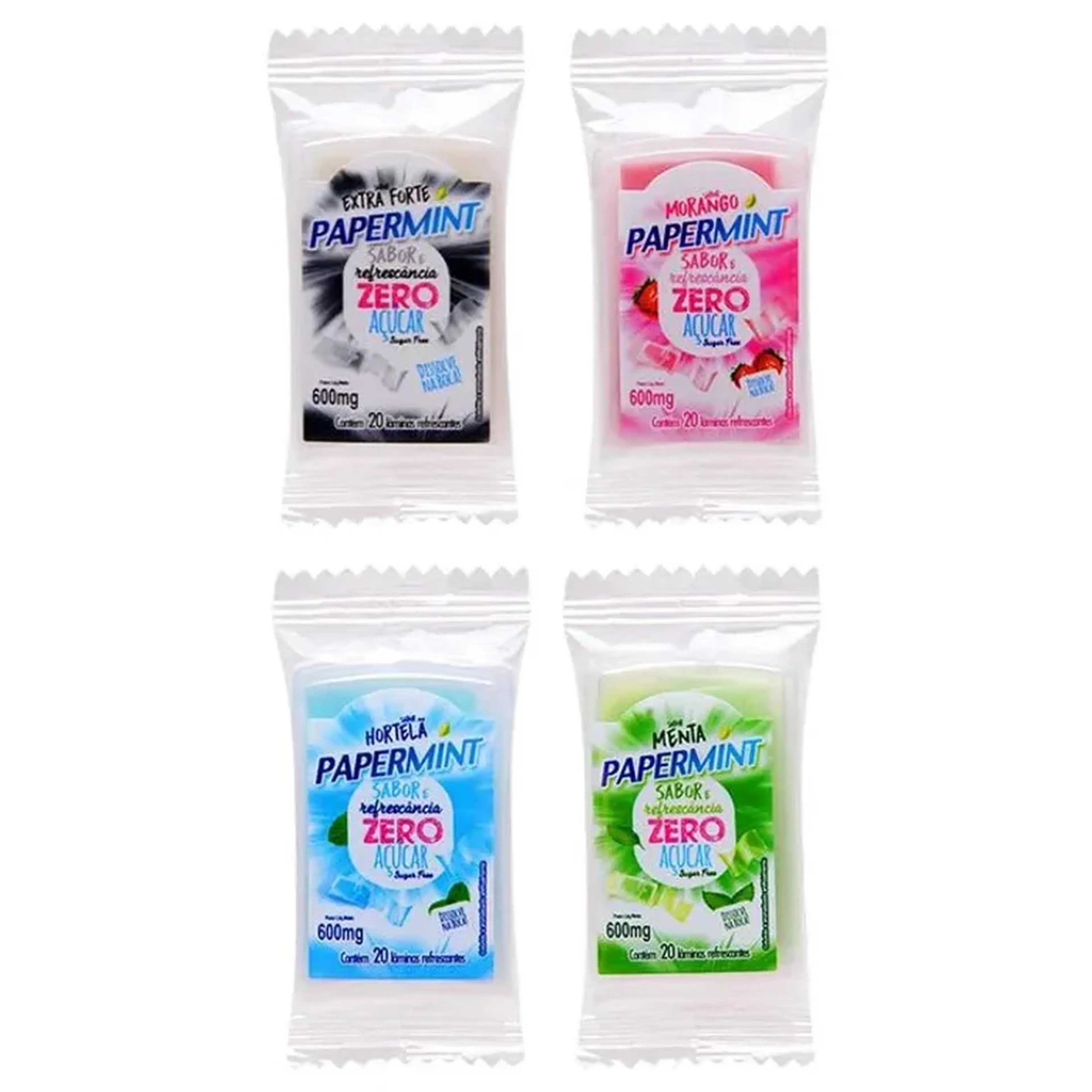 Papermint Lâminas Refrescantes 20 Unidades Danilla imagem