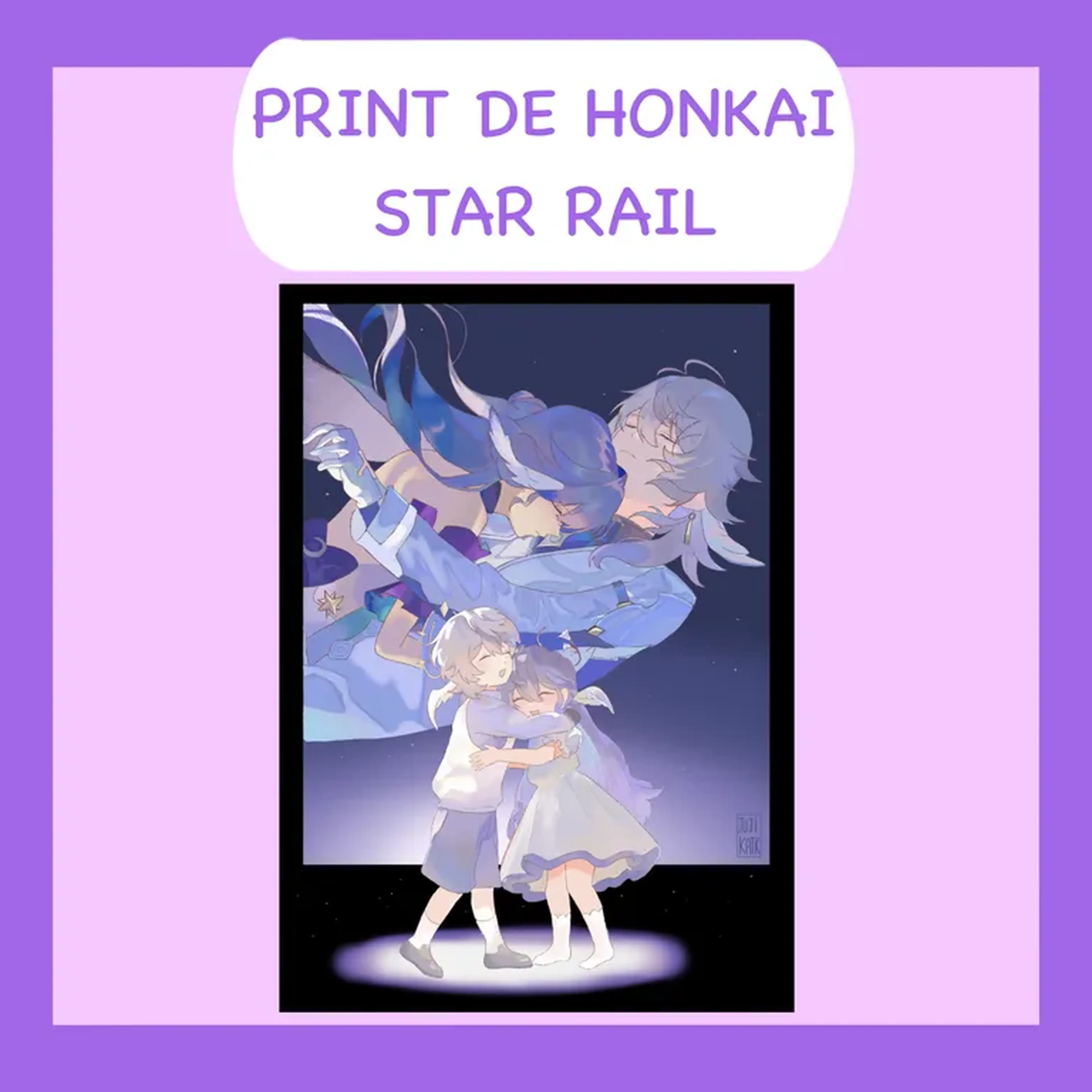 PRINT A5 DE HONKAI STAR RAIL imagem