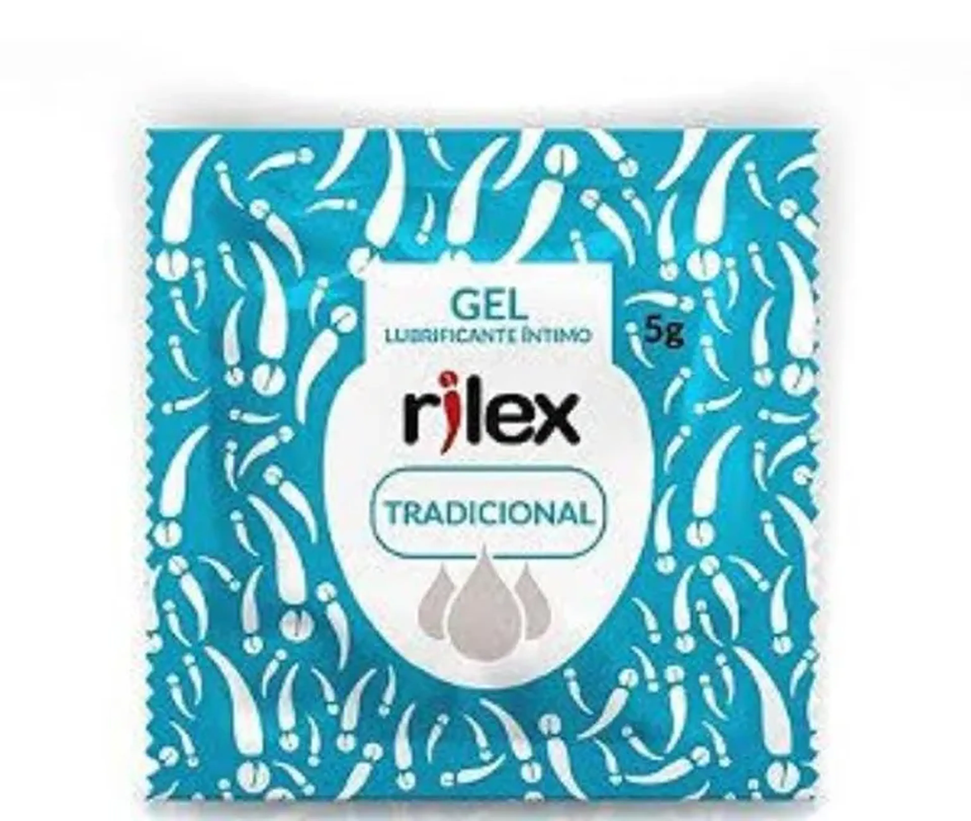 GEL LUBRIFICANTE INTIMO EM SACHÉ 5G TRADICIONAL - RILEX imagem