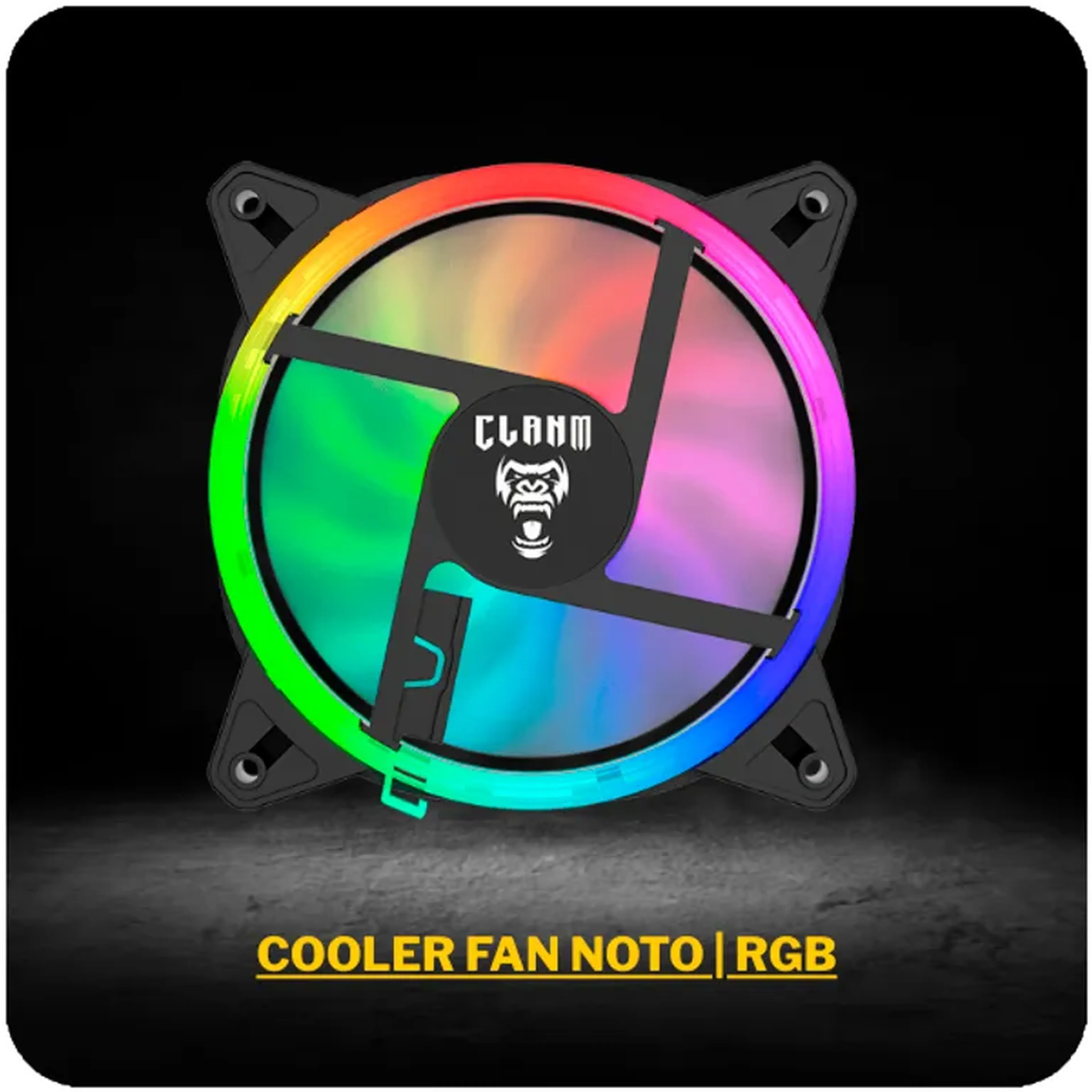 Kit 3 Fans COOLER FAN NOTO | RGB imagem