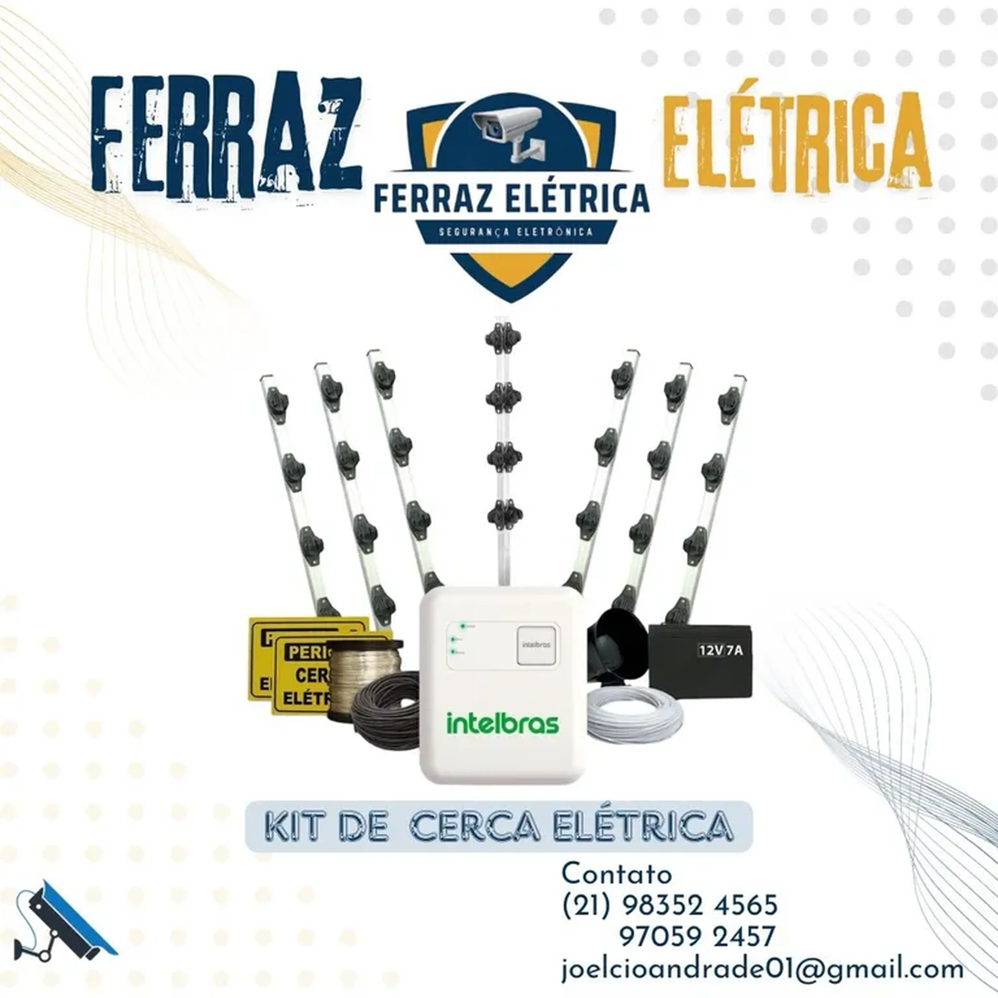 cerca elétrica imagem