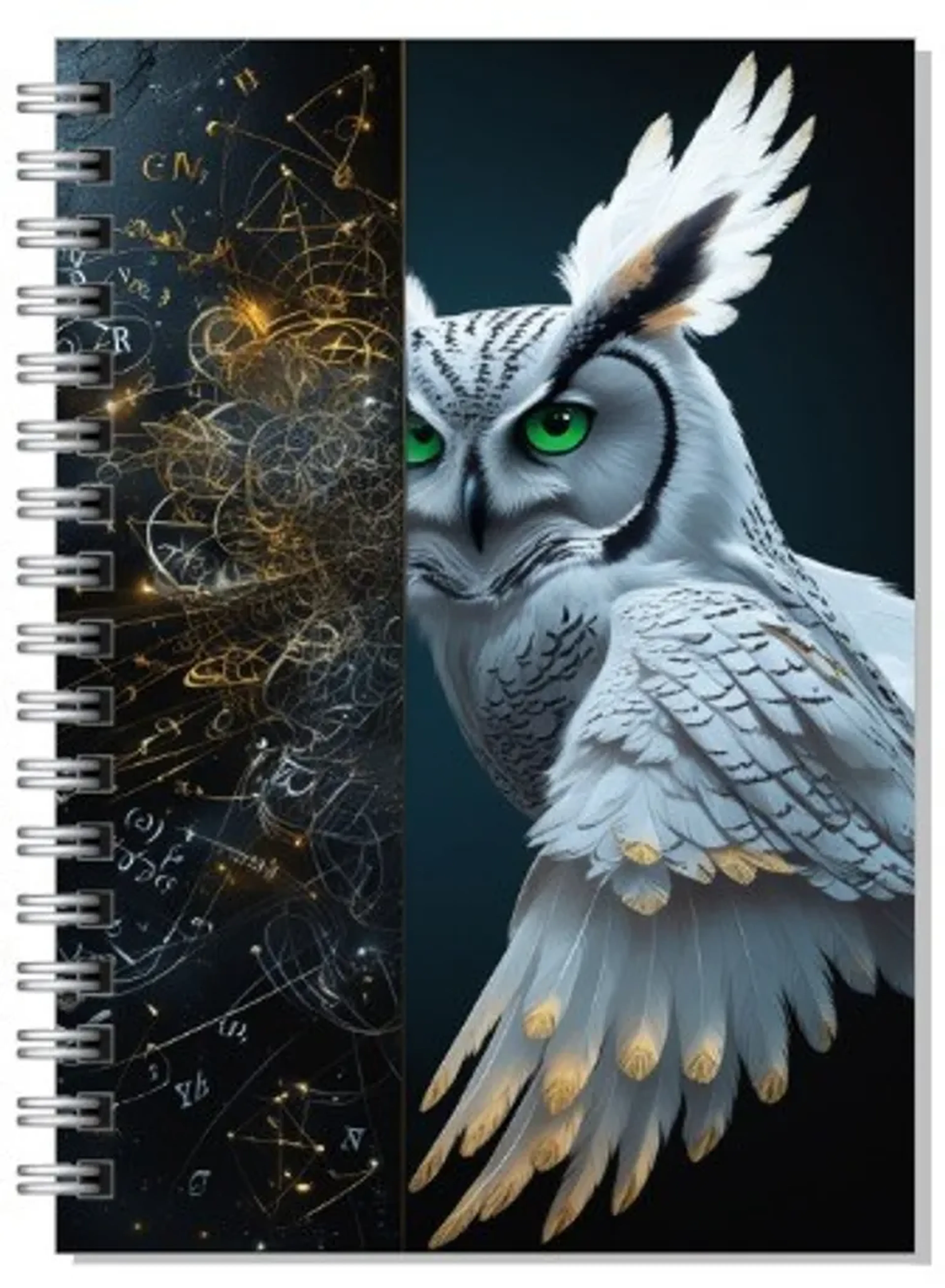 Planner 200 folhas capa dura + 4 Canetas gravadas imagem