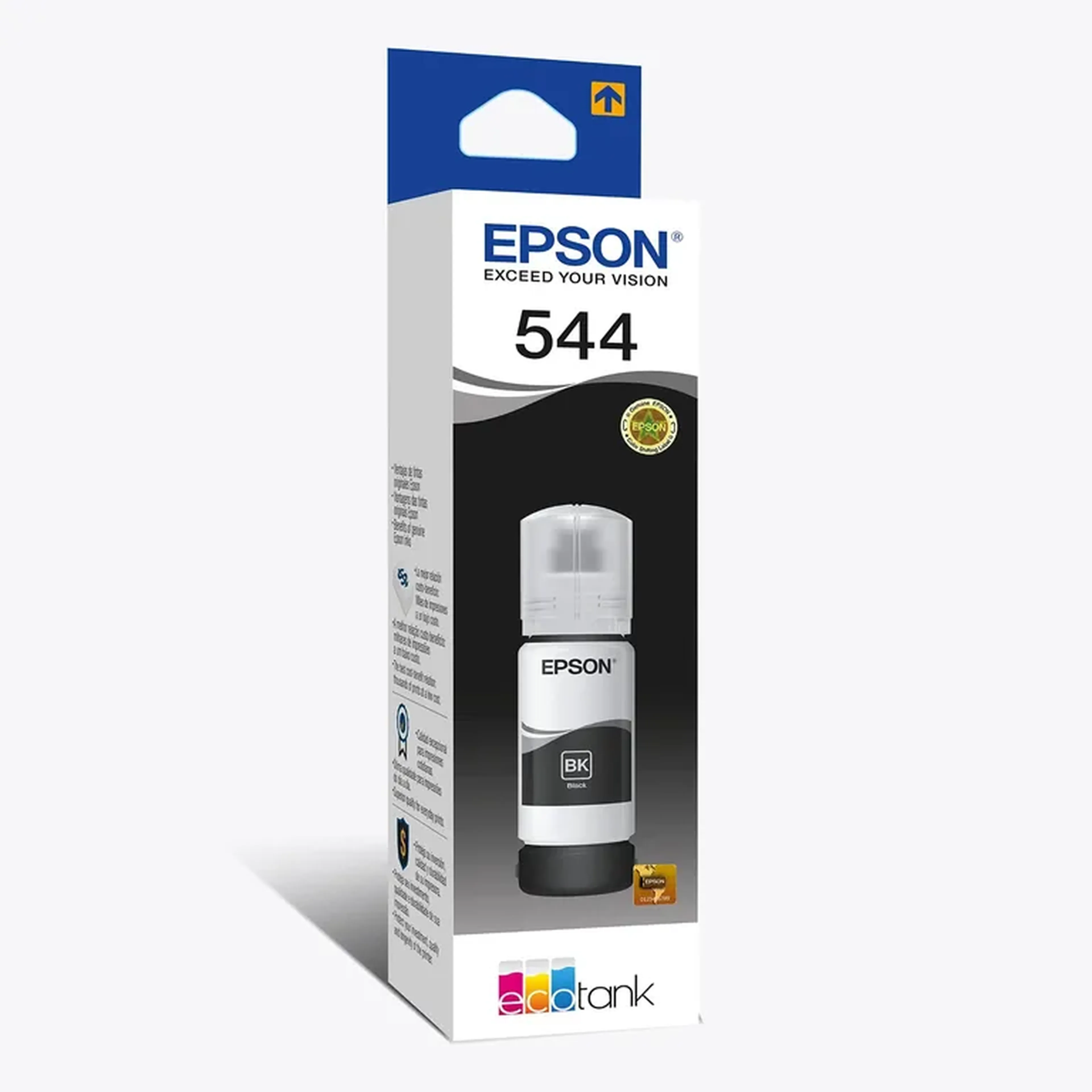 Garrafa para Ecotank preto T544 - T54412-BR - Epson CX 1 UN imagem