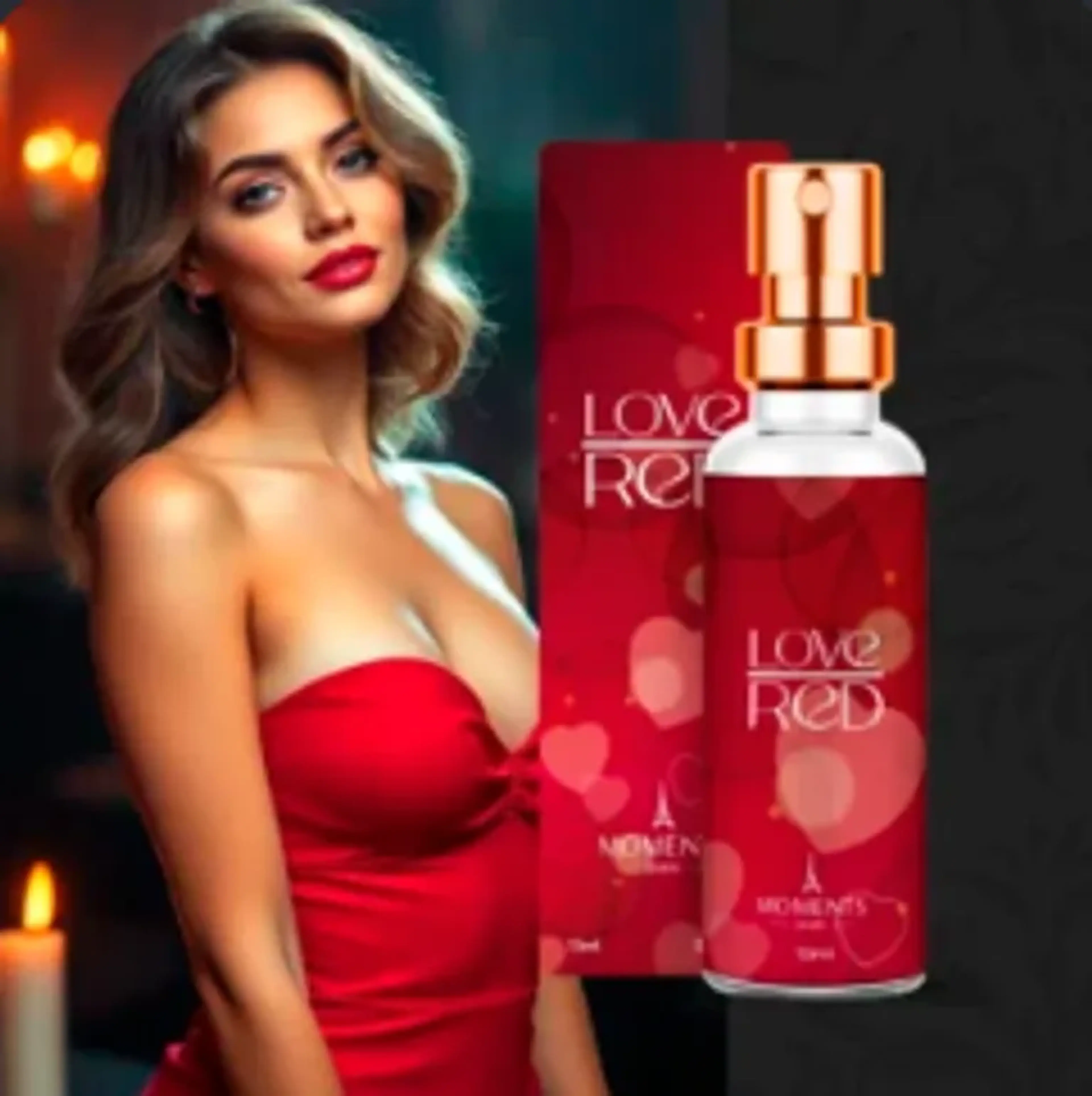 Love Red 15ml – Perfume Feminino Inspirado no Amor Amor Cacharel imagem