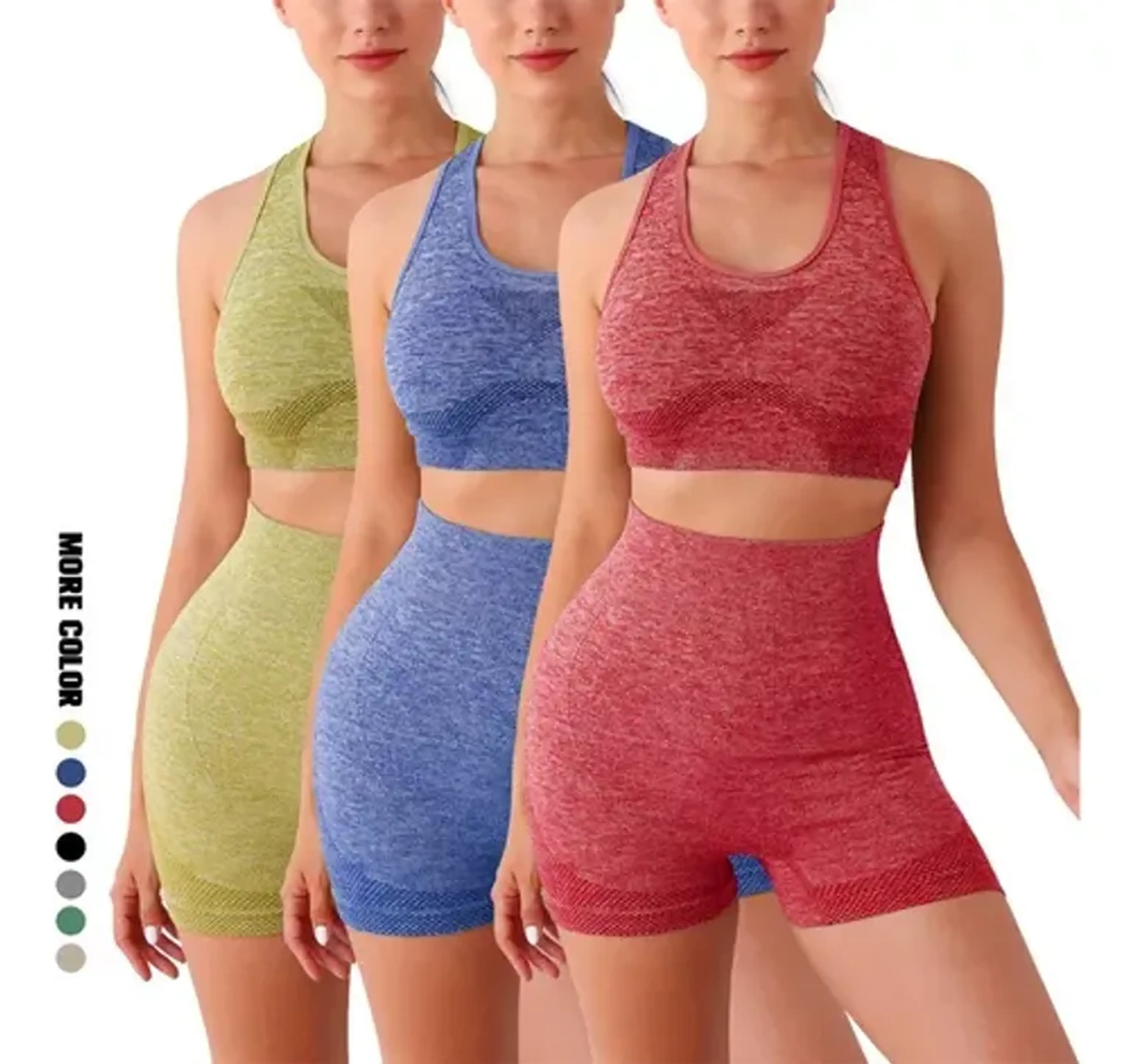 Conjunto Fitness Academia Short + Top imagem