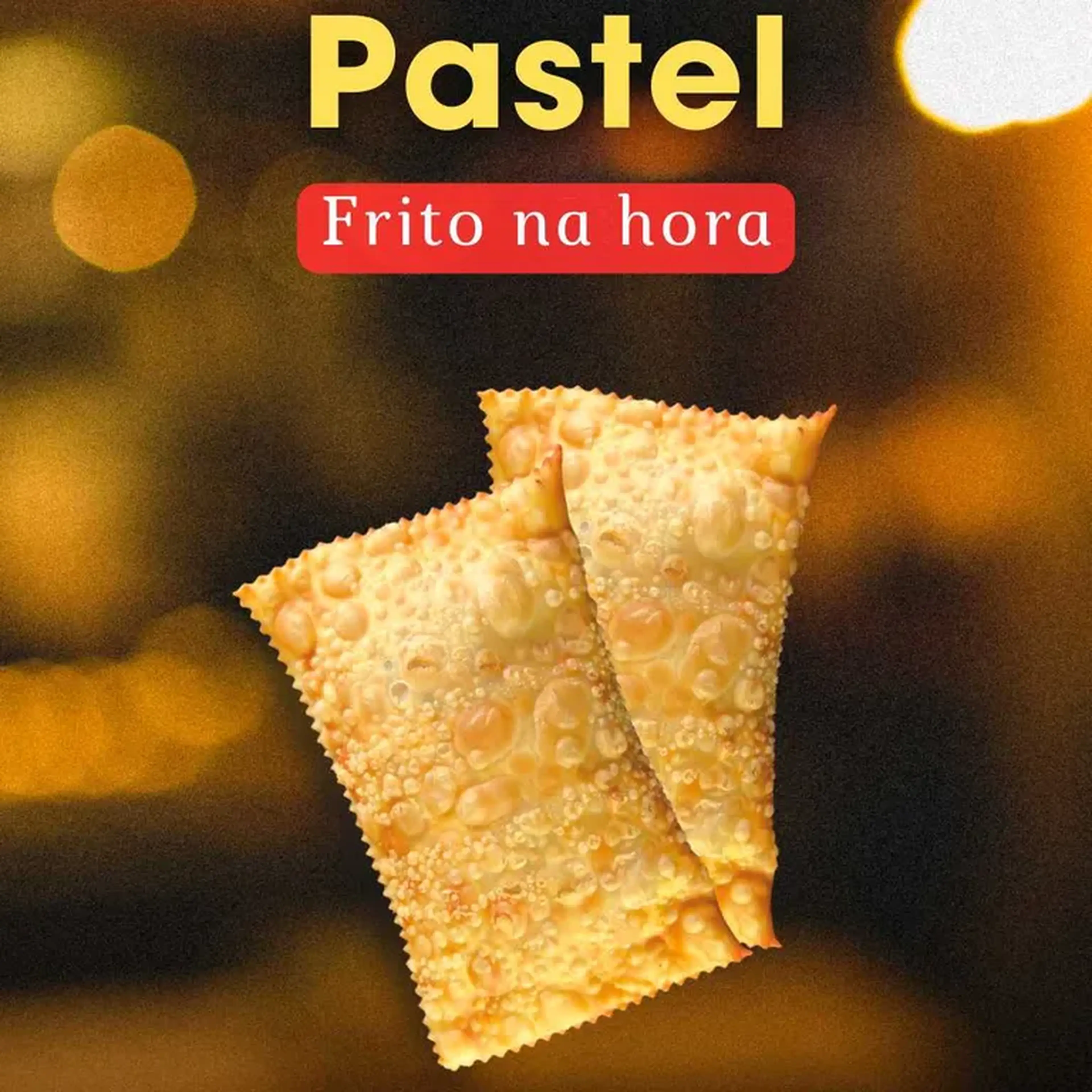 Pastel especial palmito e mussarela imagem