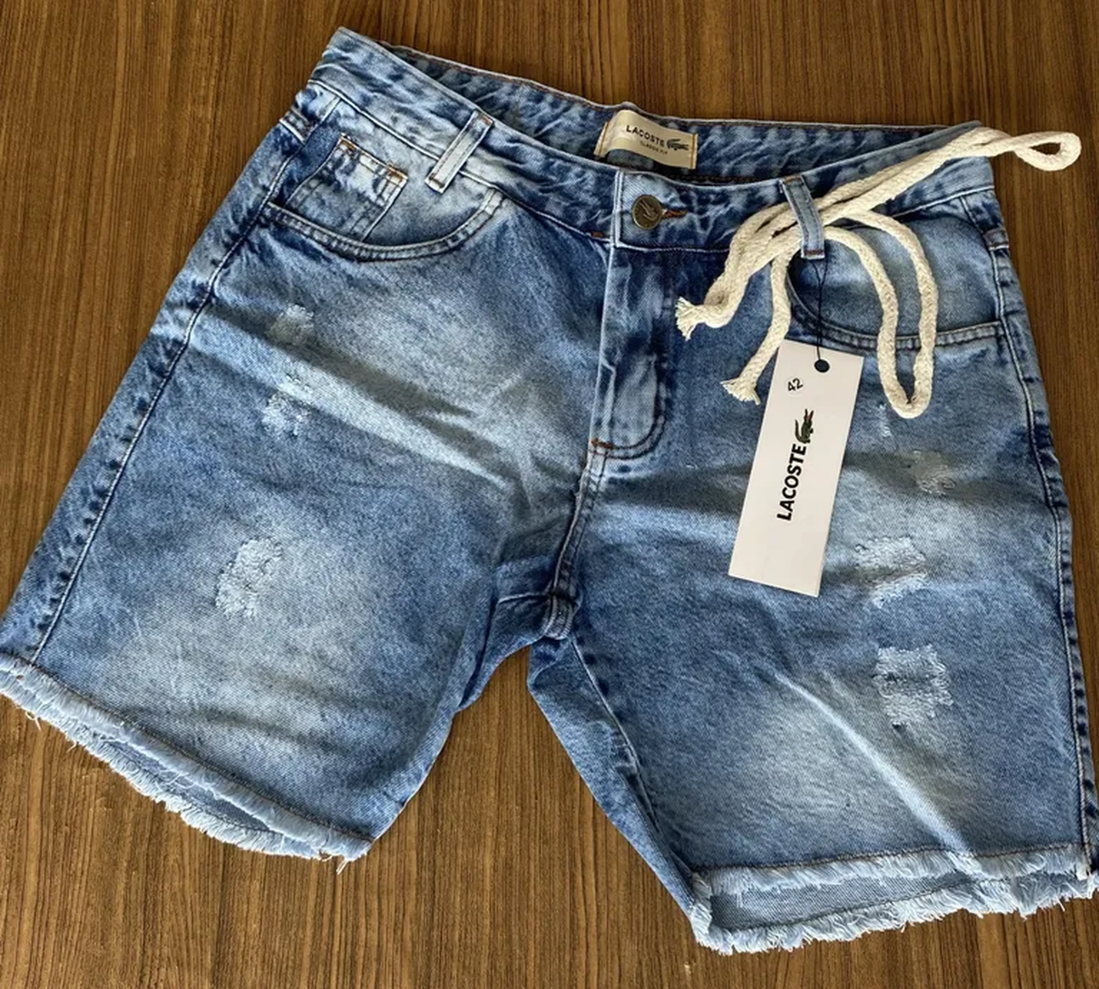 short jeans jogador Numero 42 imagem