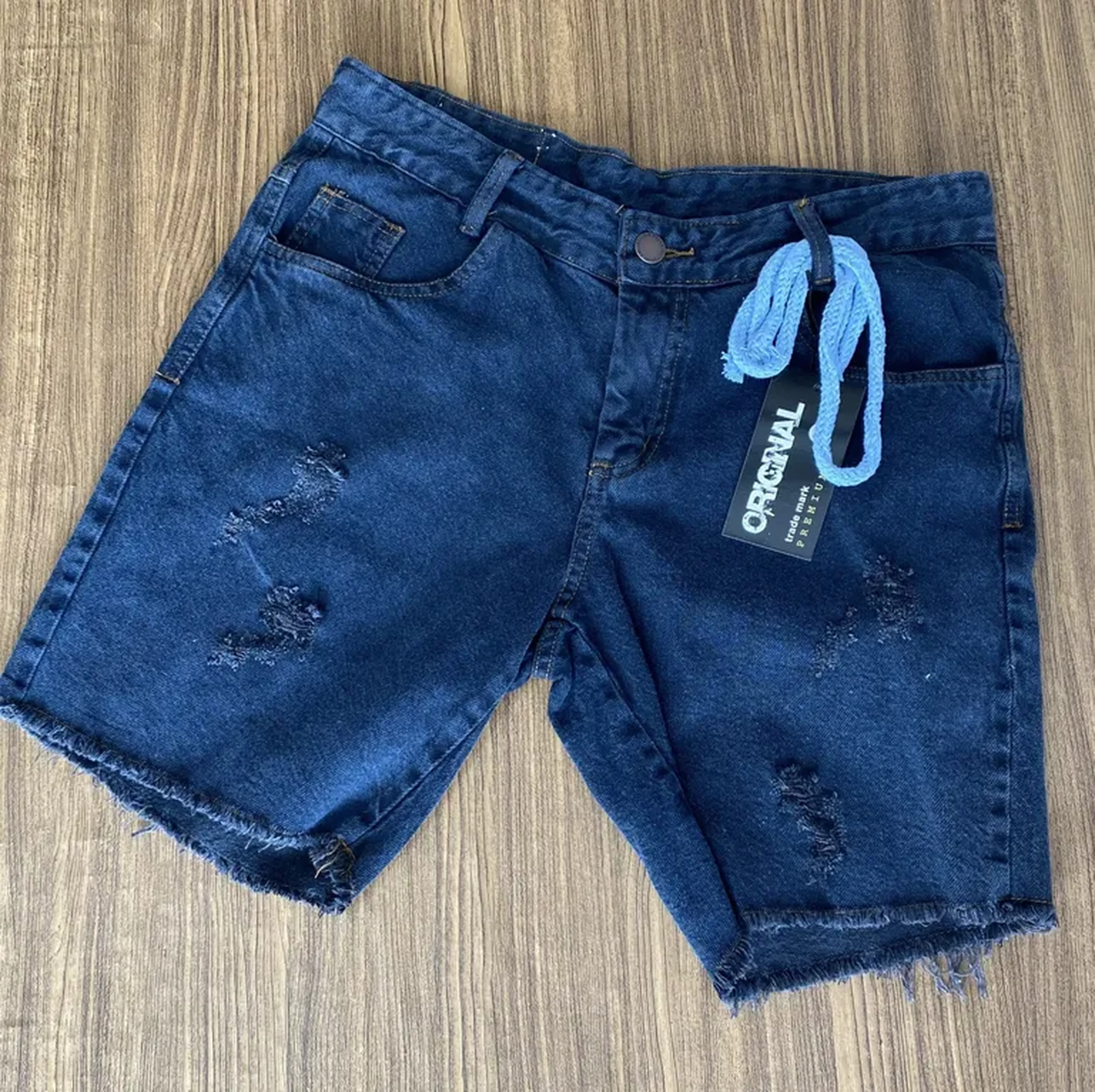 short jeans jogador Numero 40 imagem