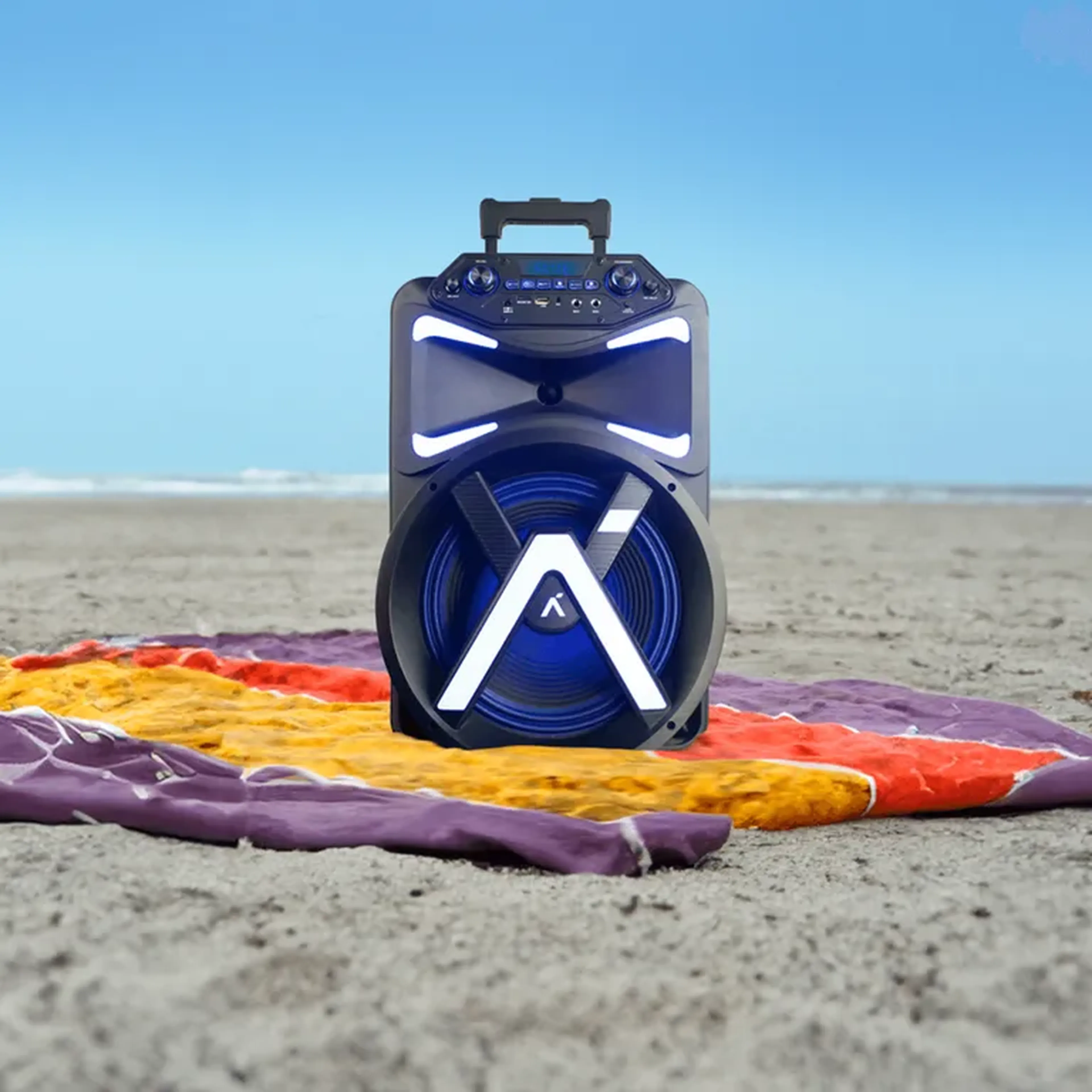 CAIXA SOM AMPLIFICADA BT12 480W HP480 AQUARIO imagem