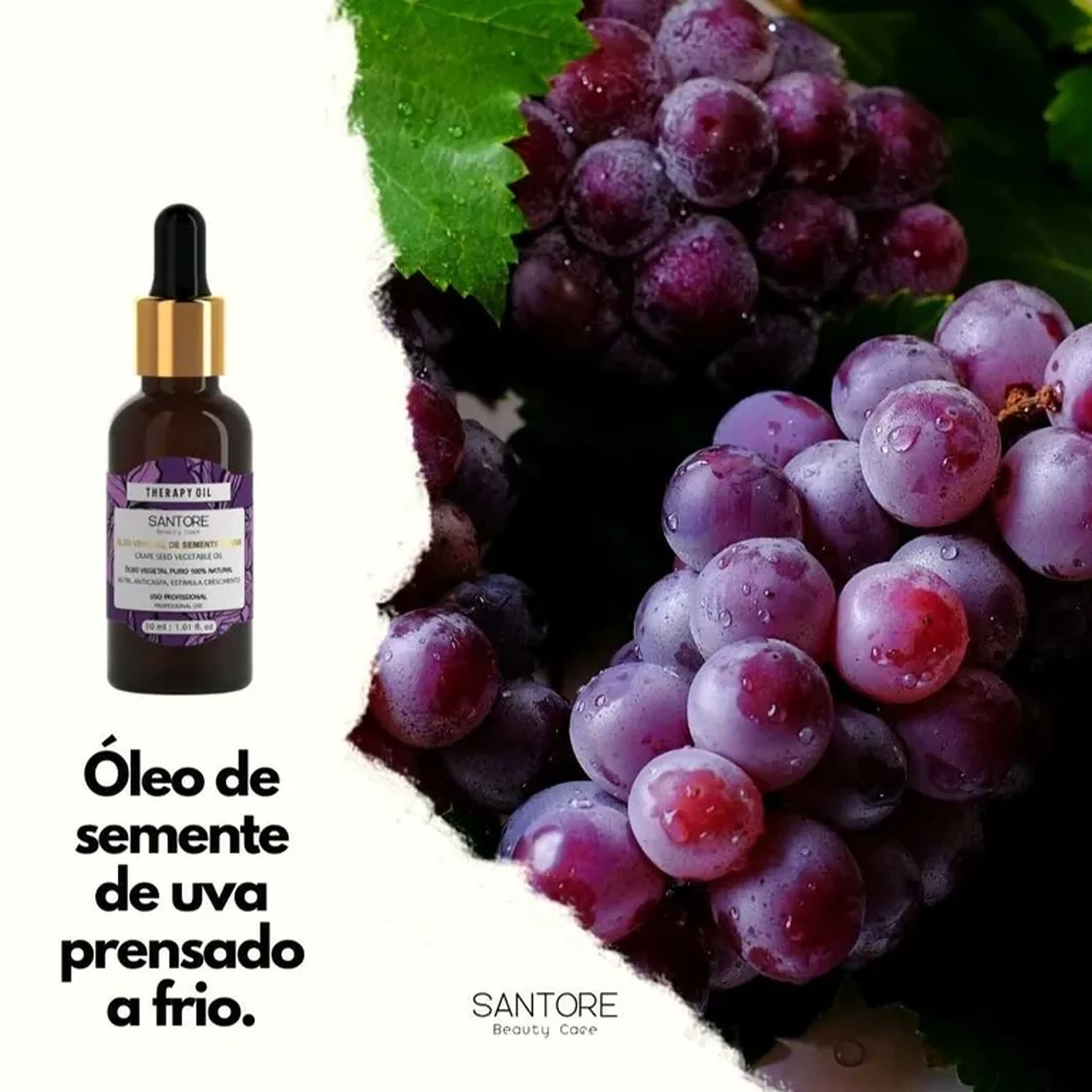 Óleo vegetal semente de uva imagem