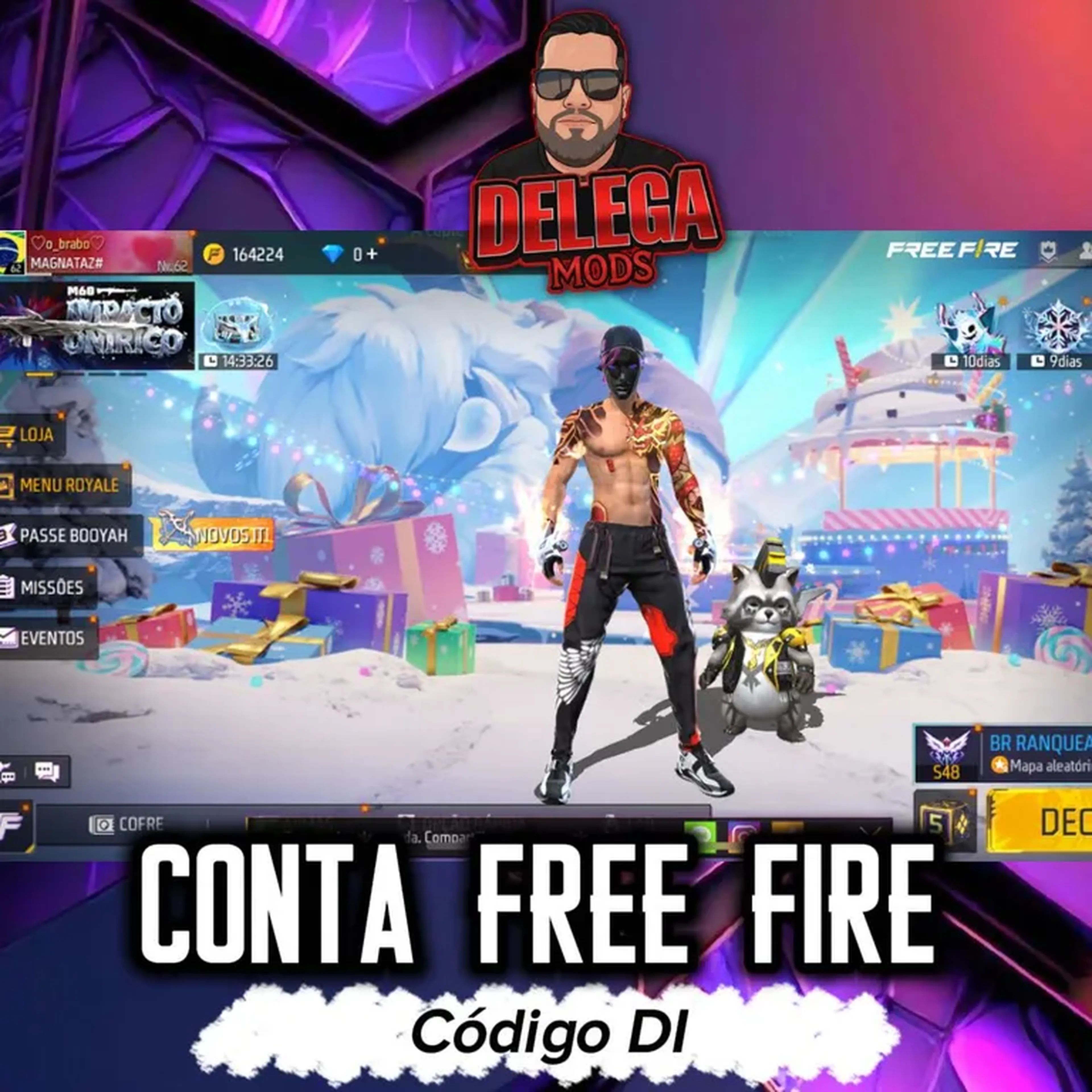 Conta Free Fire - Código DI imagem