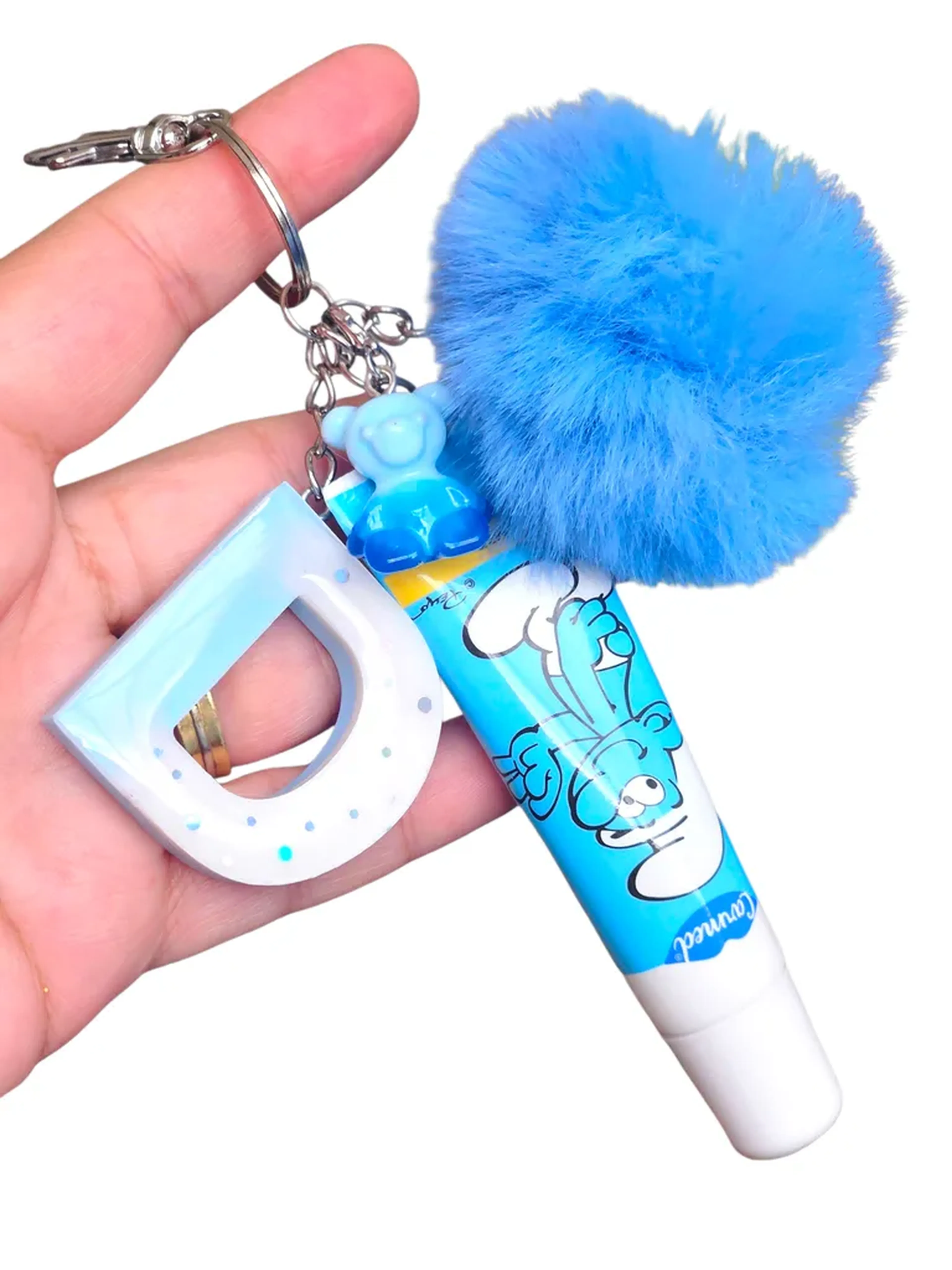 Chaveiro personalizado com Carmed Smurfs imagem